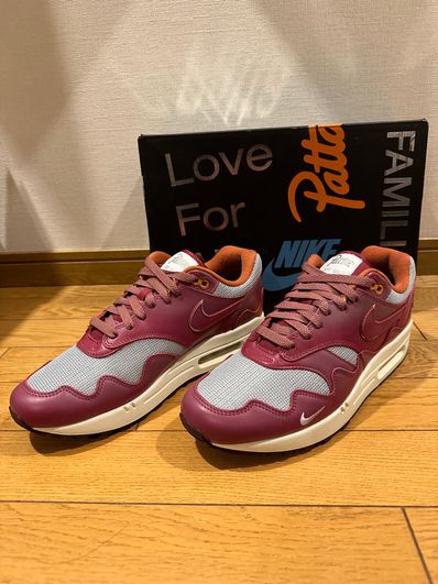 Patta × Nike Air Max 1 "Night Maroon"