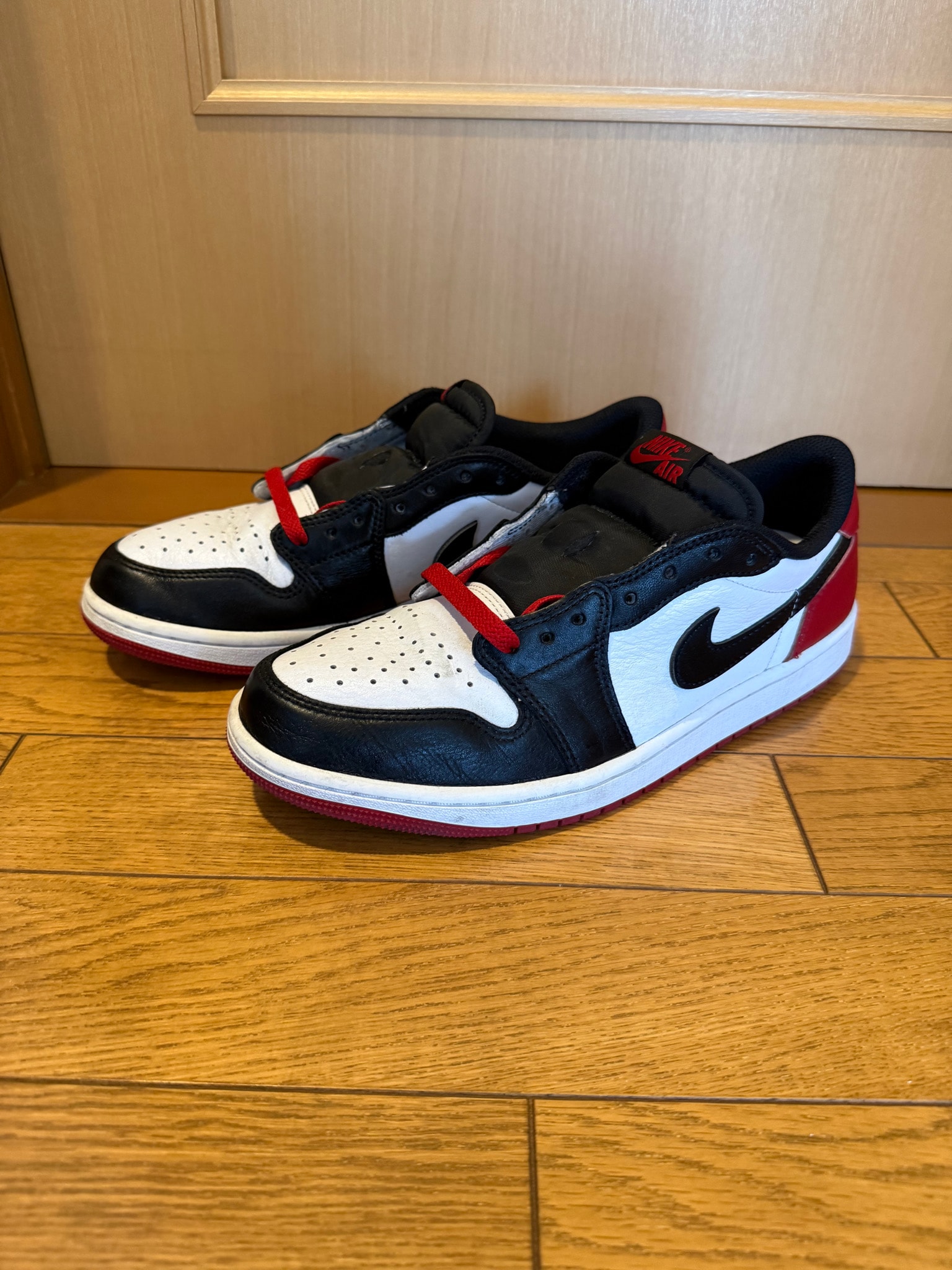 Nike Air Jordan 1 Retro Low OG "Black Toe"