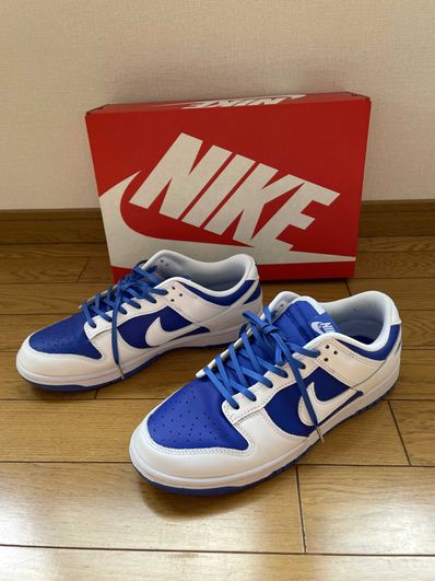Nike Dunk Low Retro "Racer Blue and White"
