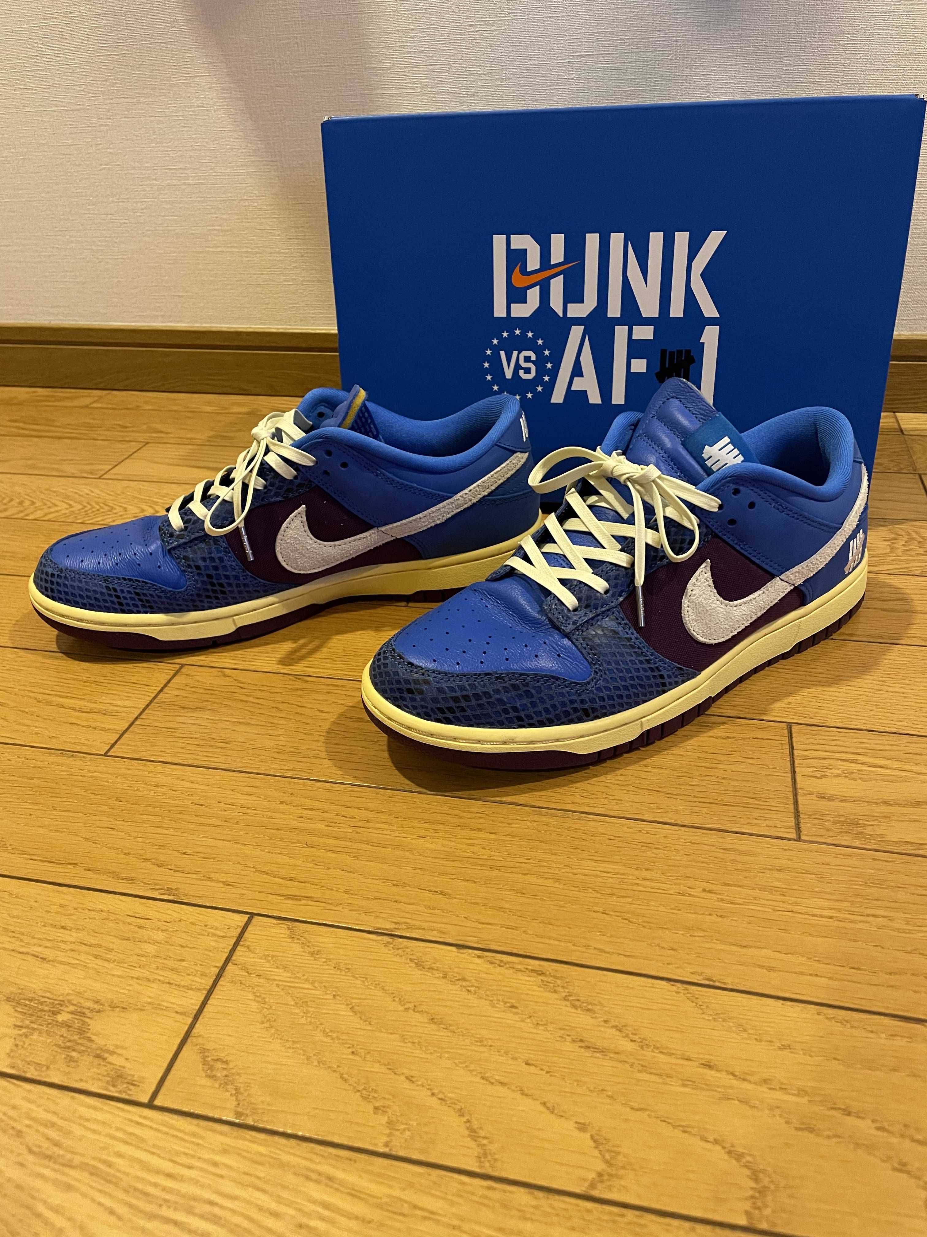 UNDEFEATED × Nike Dunk Low SP "Royal"