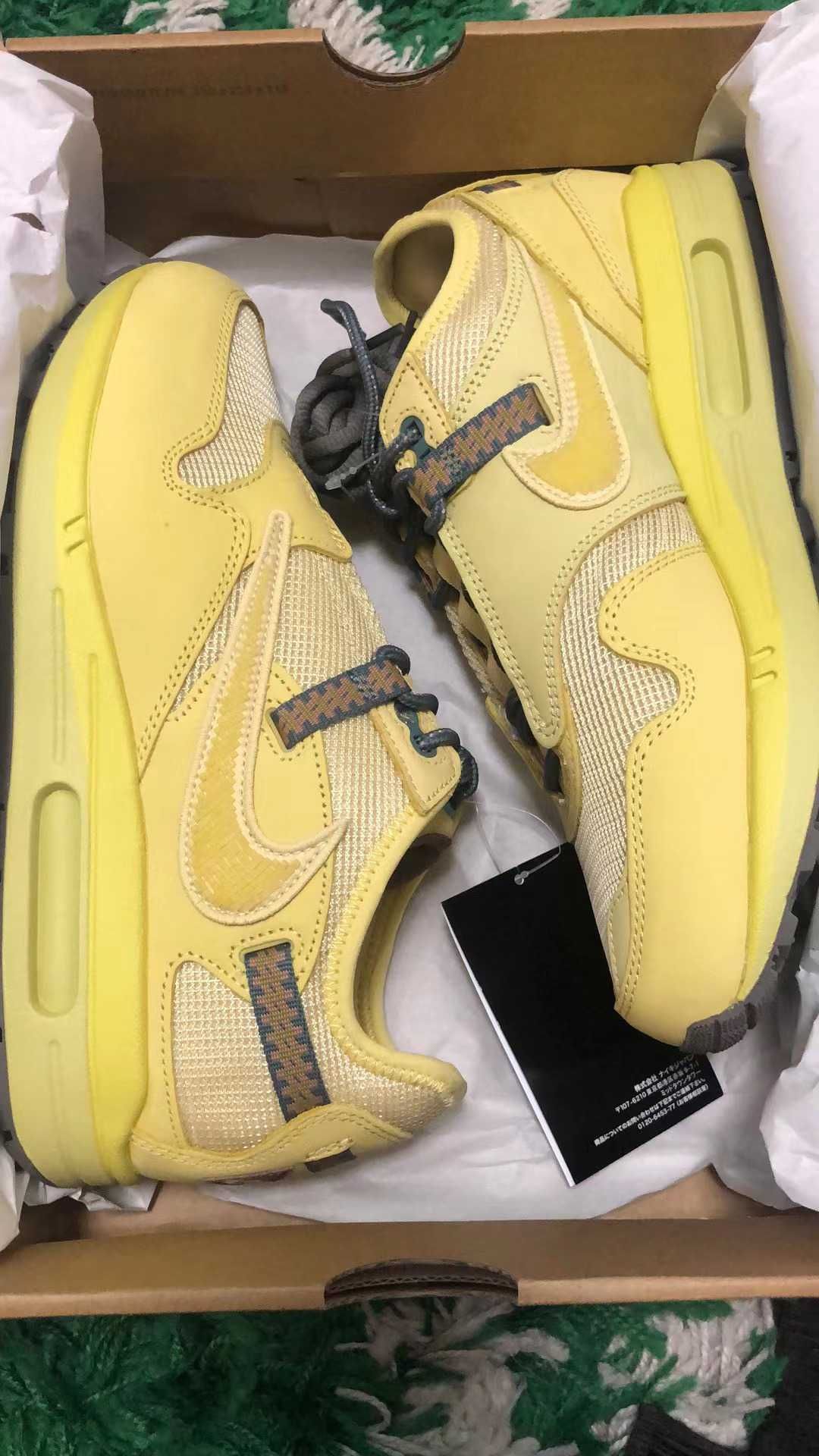 Travis Scott × Nike Air Max 1 "CACT.US Gold"