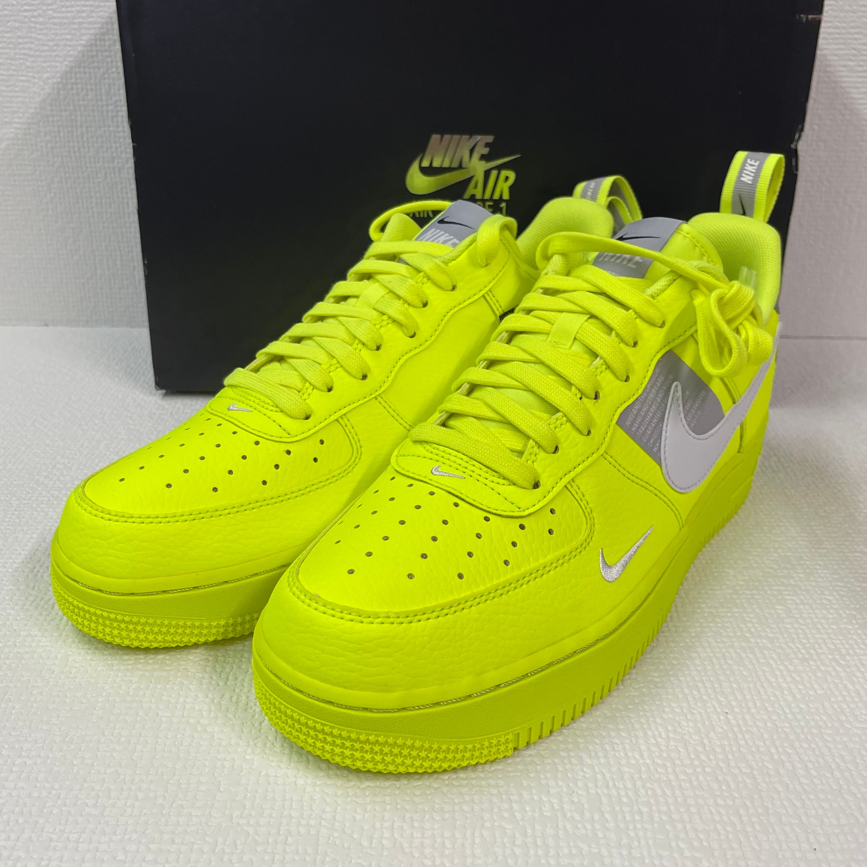 Nike Air Force 1 Low Utility "Volt/White/Black/Wolf Grey"