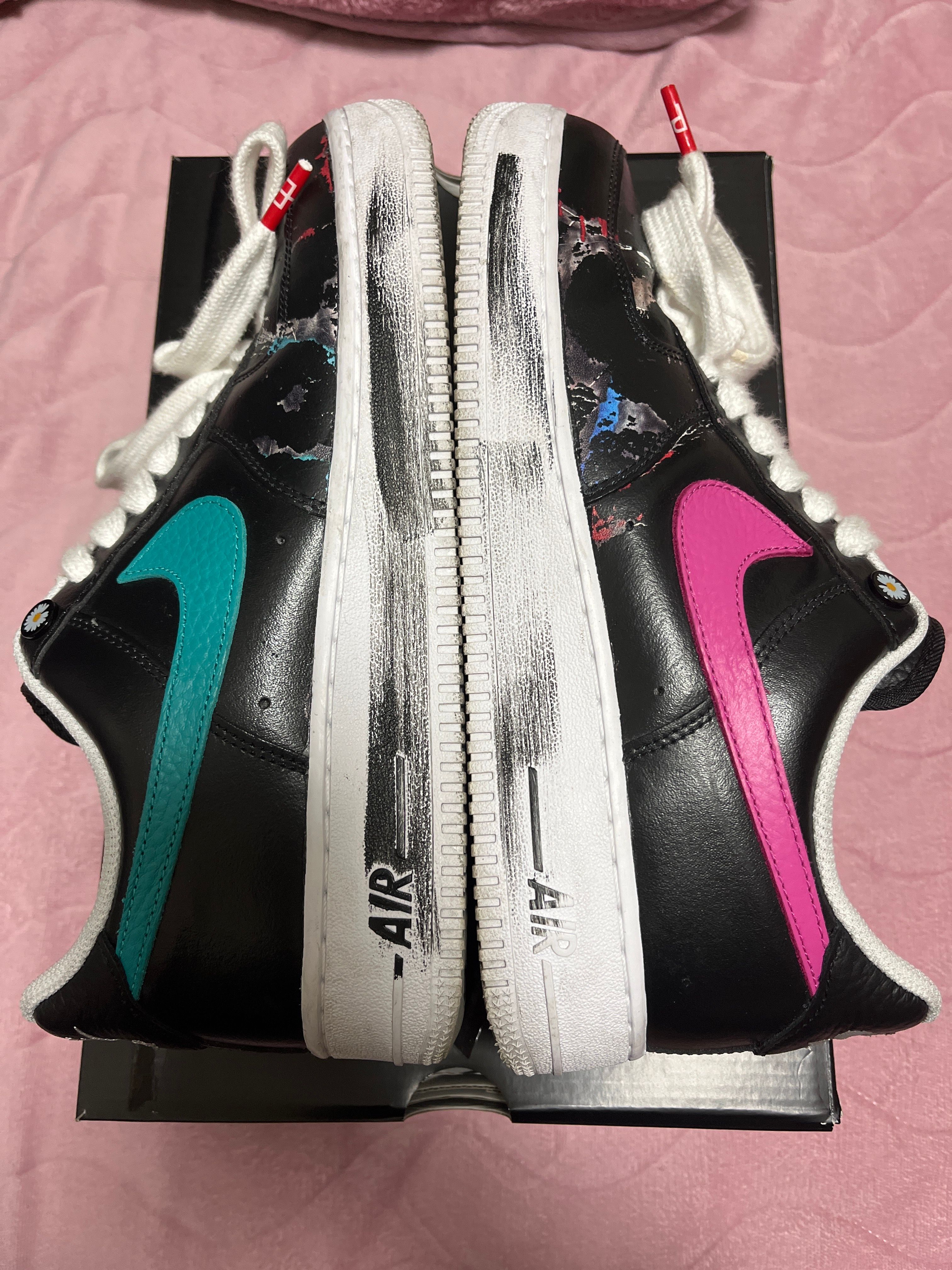 PEACEMINUSONE × Nike Air Force 1 Low '07 Para-Noise 3.0 "Black and Multi-Color" / G-DRAGON