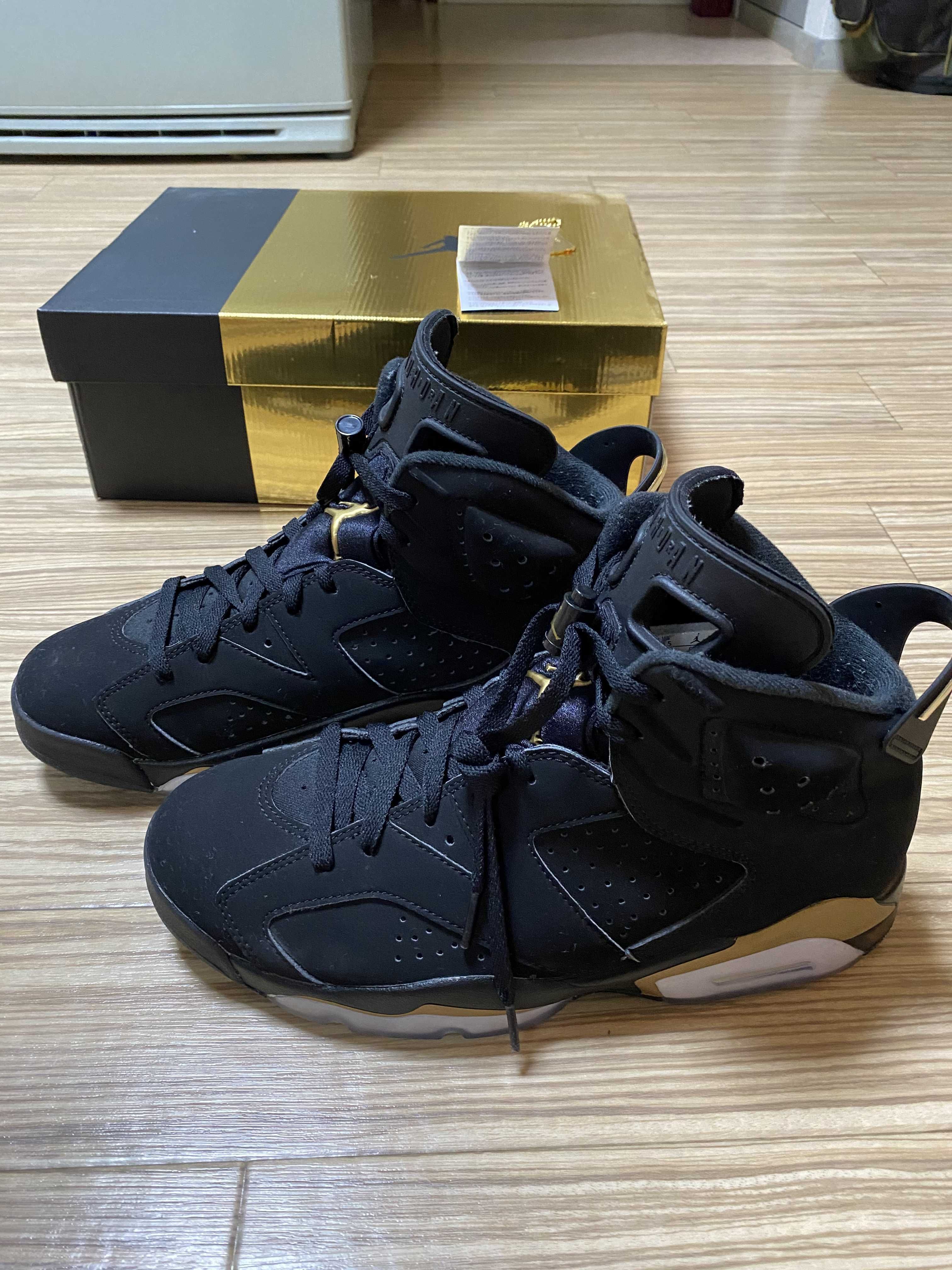 Nike Air Jordan 6 DMP "Black/Metallic Gold" (2020)  