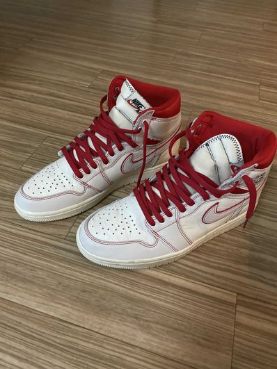 Nike Air Jordan 1 Retro High OG "Sail/University Red"