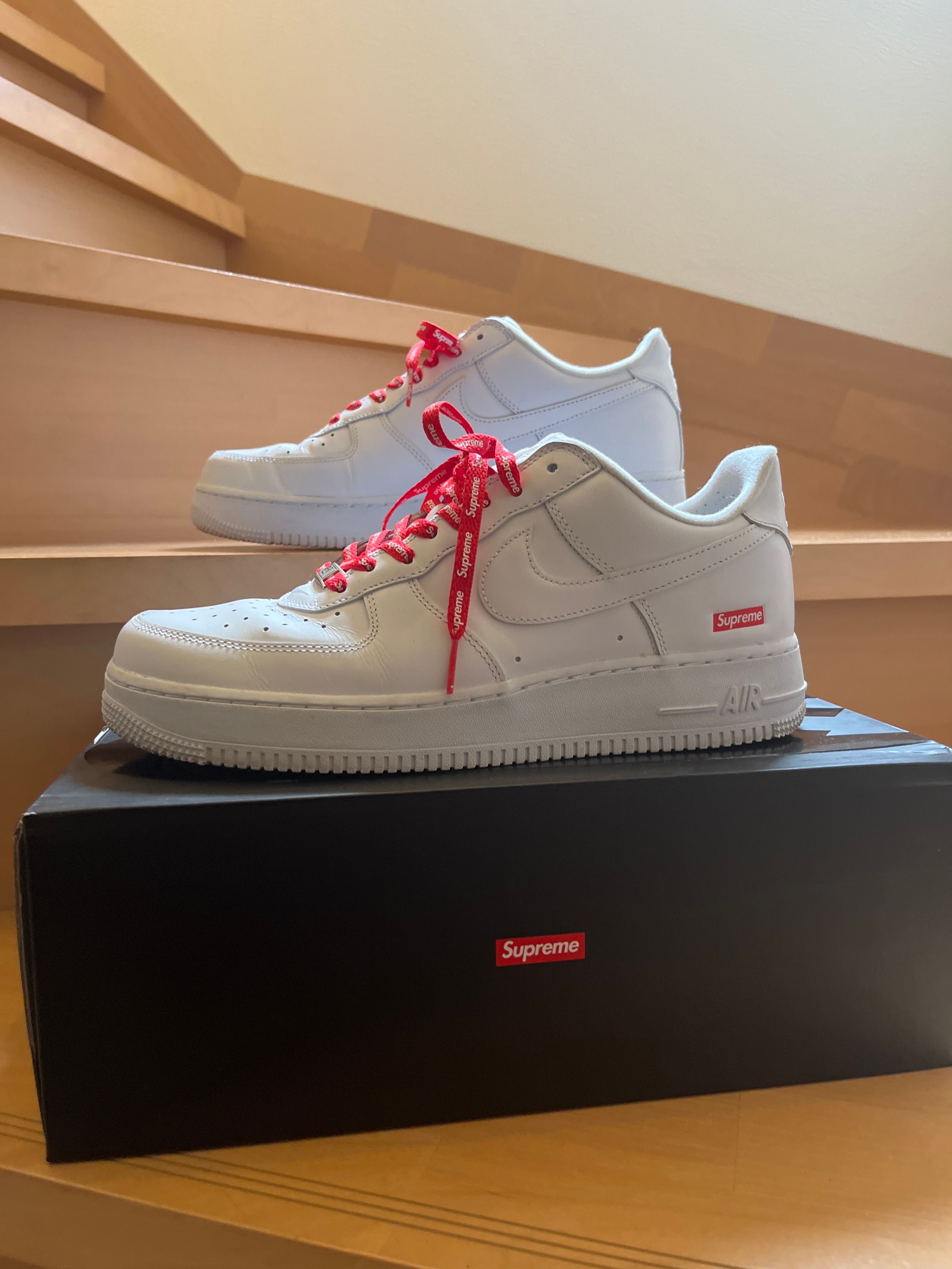 Supreme × Nike Air Force 1 Low "White"