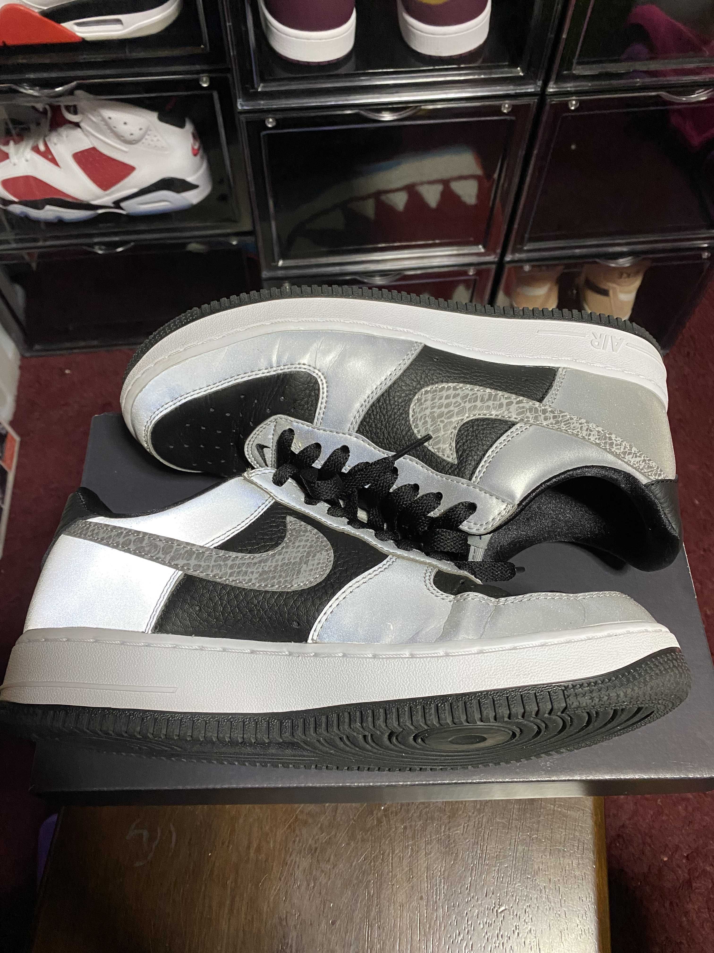 Nike Air Force 1 Low "Silver Snake"