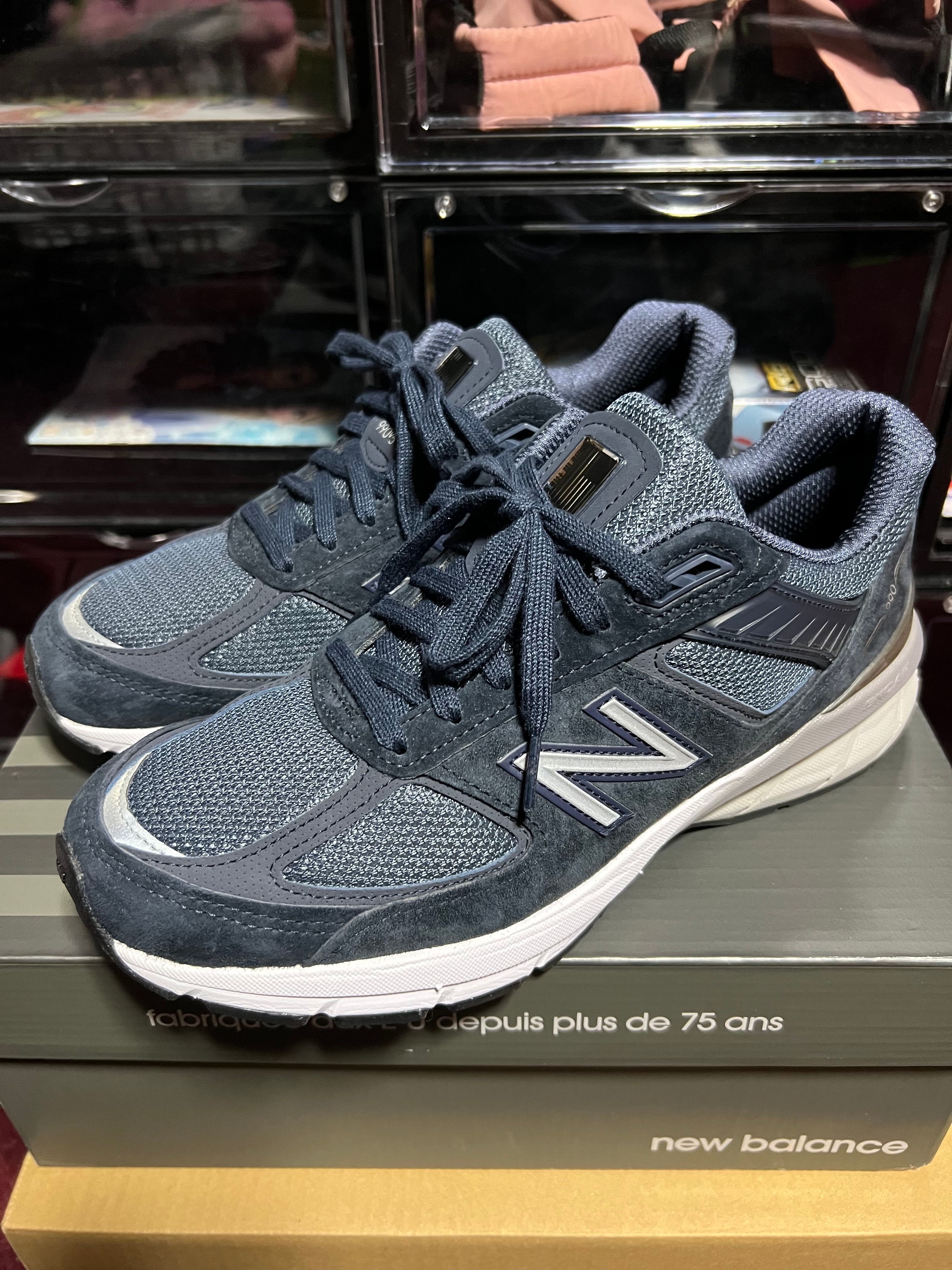 New Balance 990V5 "Navy/Silver"
