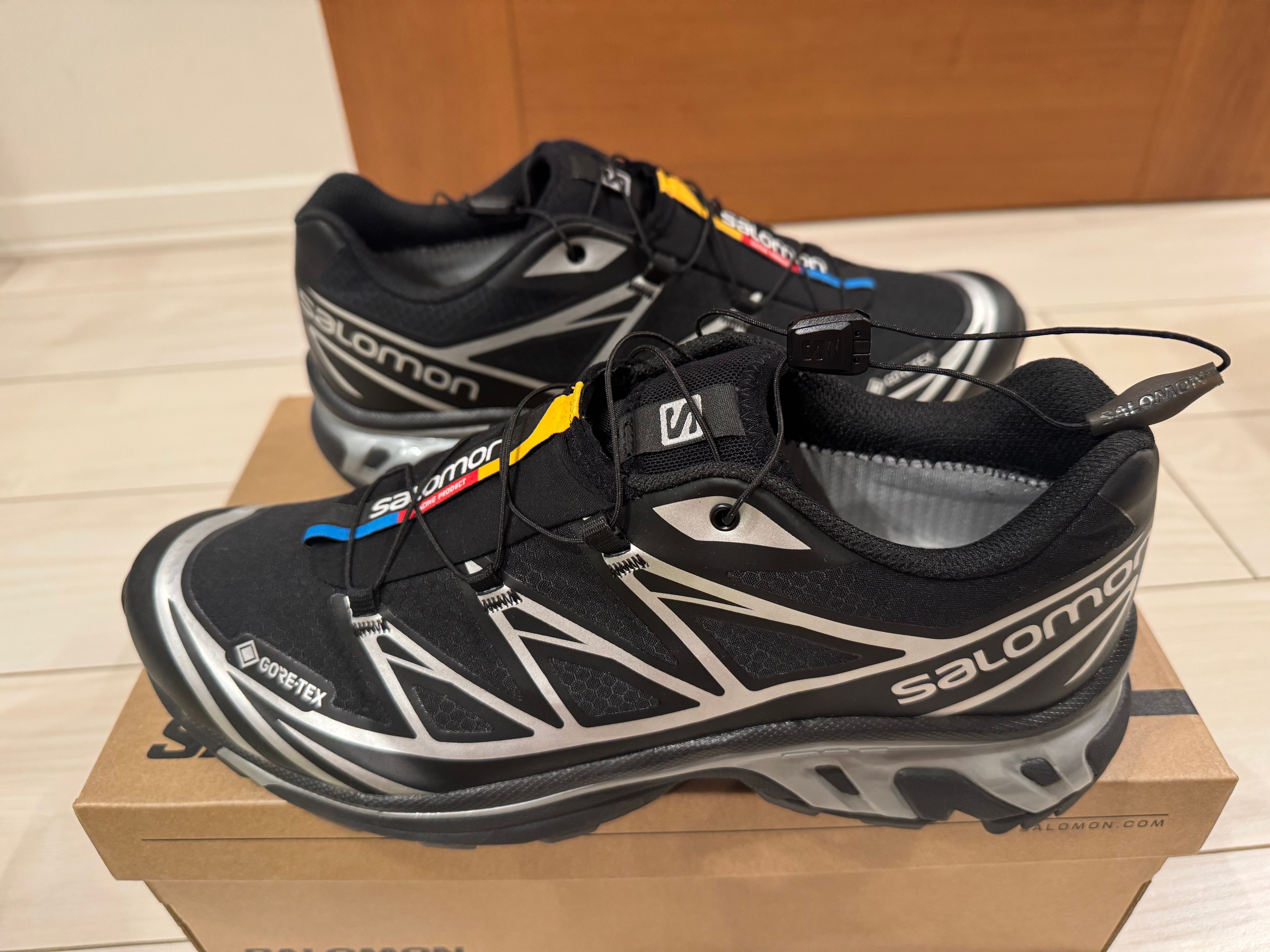 Salomon XT-6 GORE-TEX "Black/Footwear Silver"