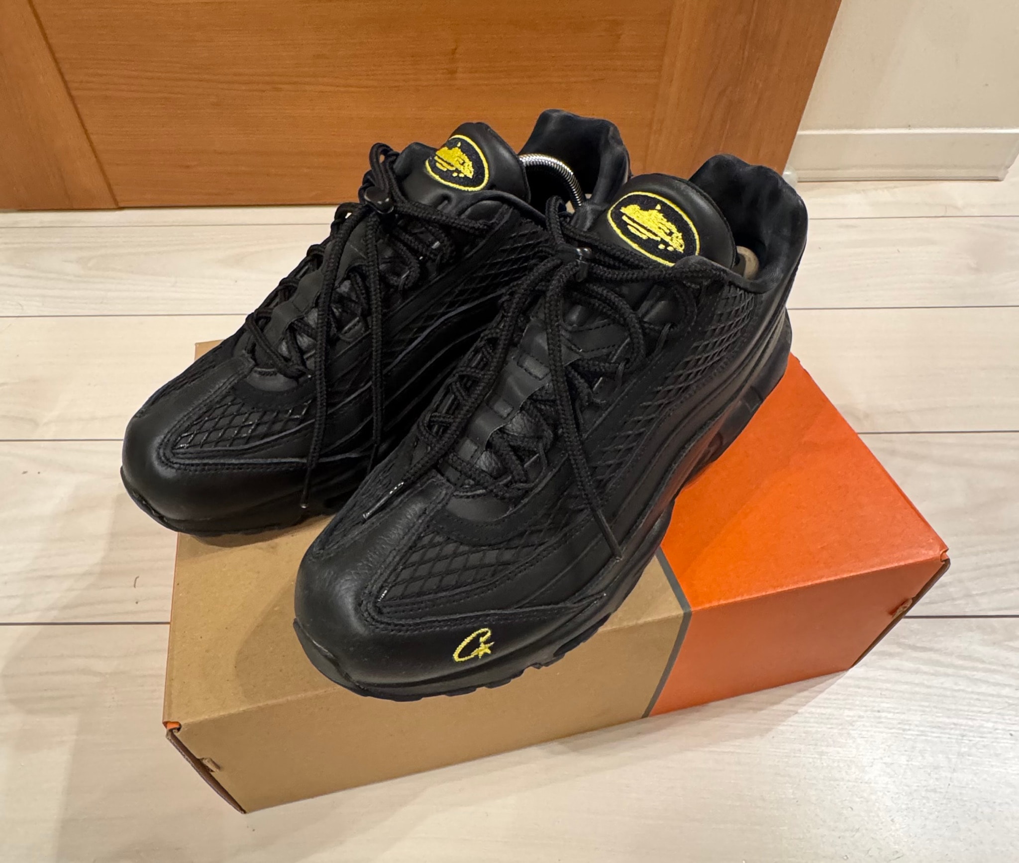 Corteiz × Nike Air Max 95 "Black and Tour Yellow"