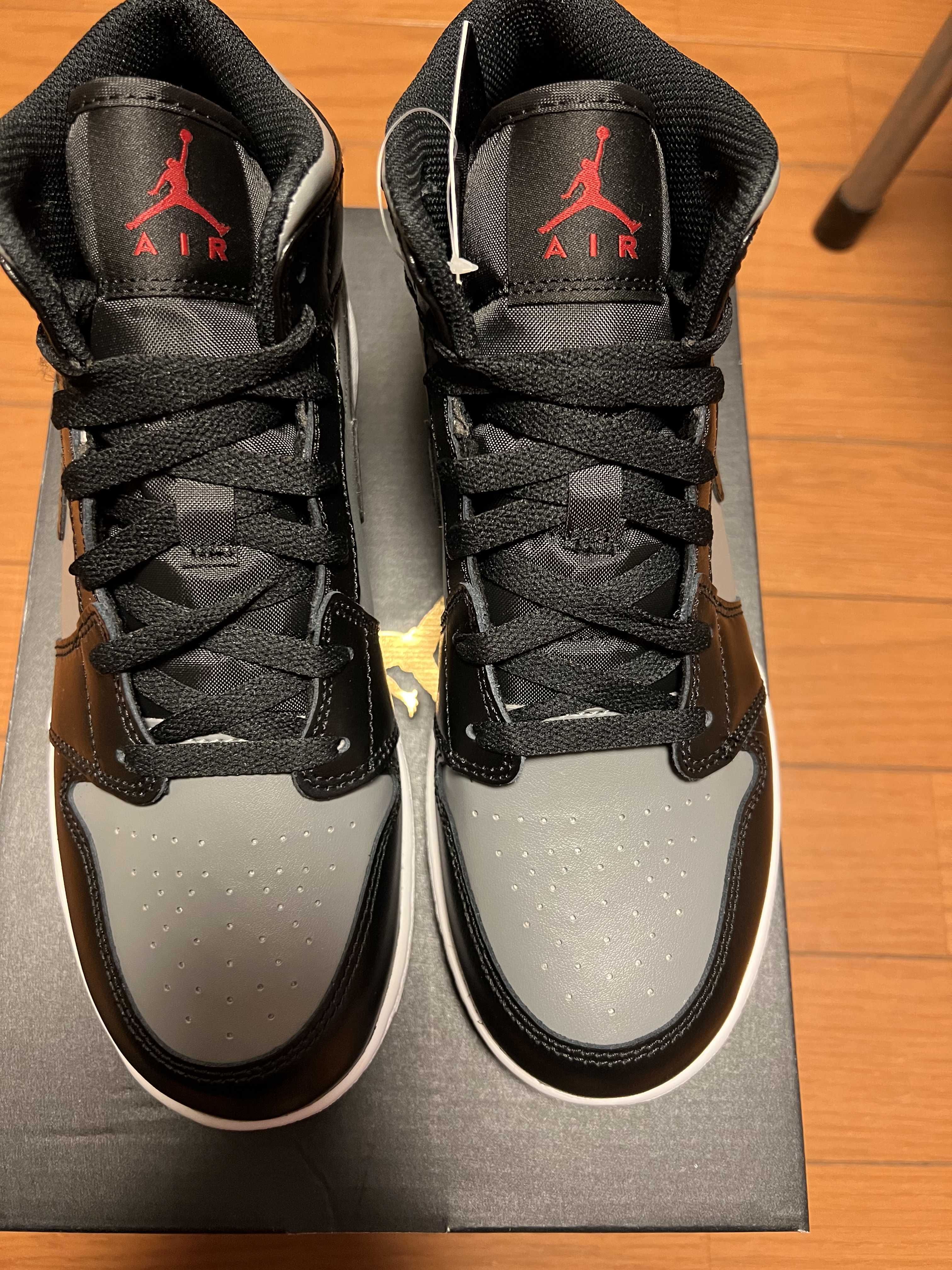 Nike GS Air Jordan 1 Mid "Shadow"