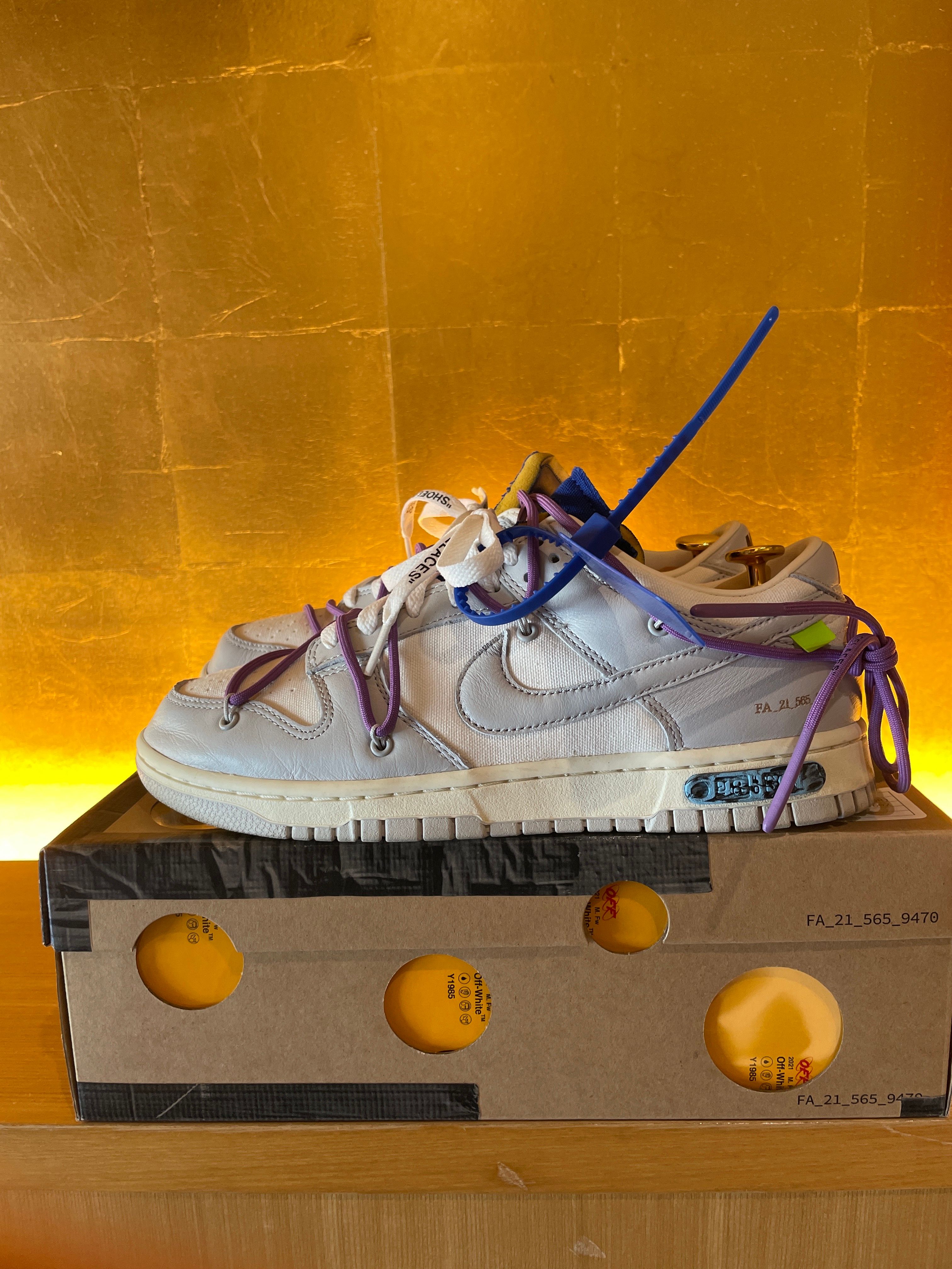 Off-White × Nike Dunk Low 1 of 50 "Lot.48" 