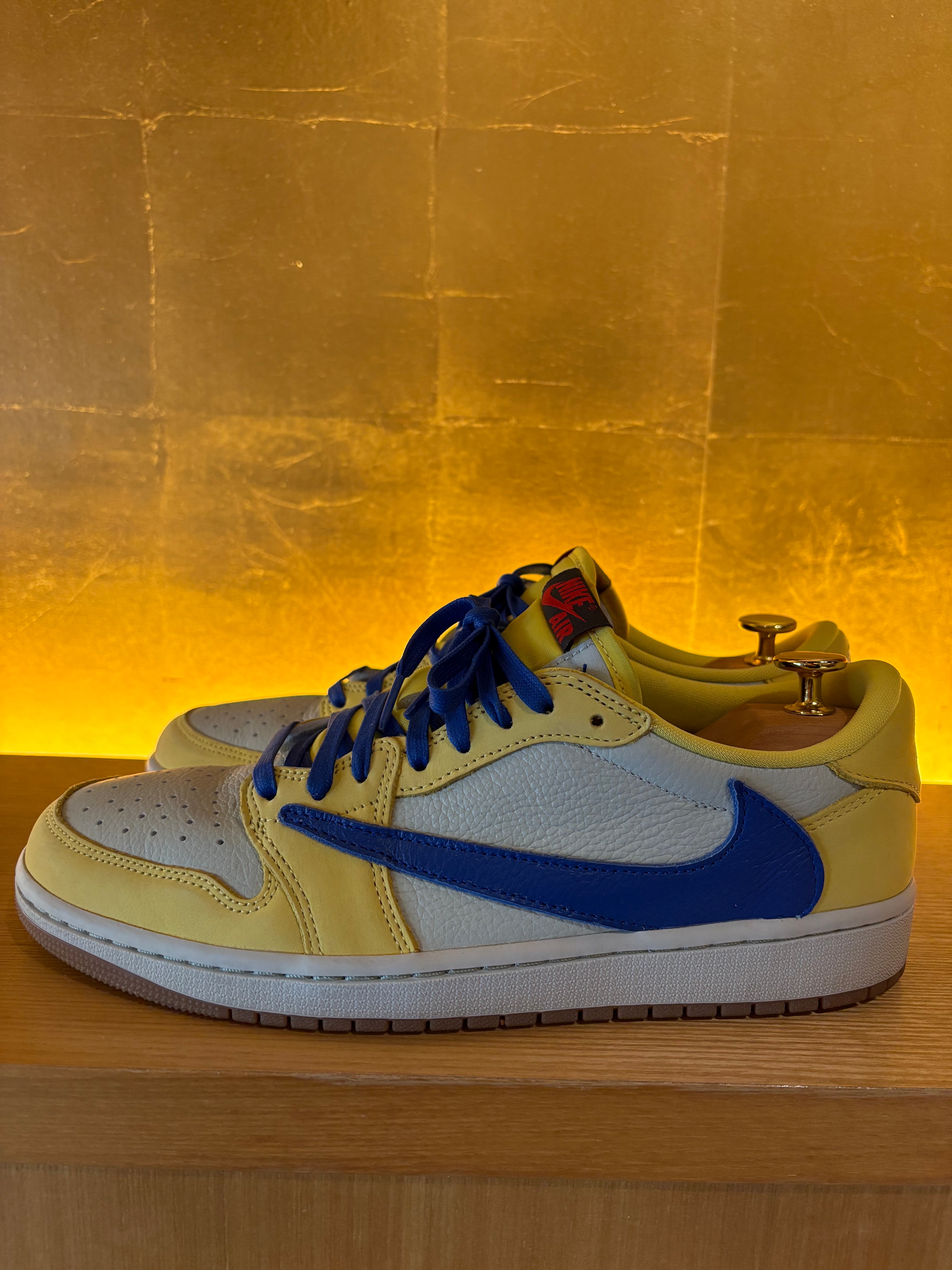 Travis Scott × Nike Women's Air Jordan 1 Retro Low OG "Canary"
