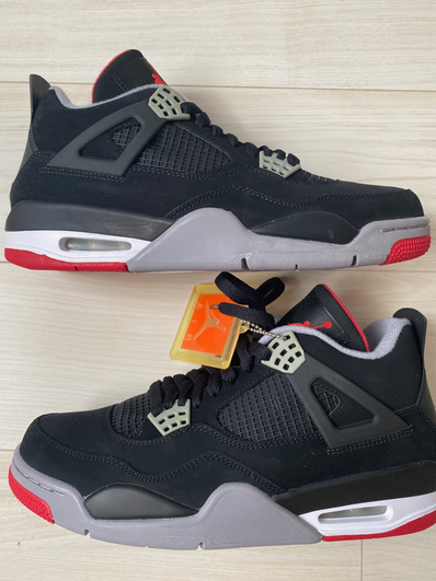 Nike Air Jordan 4 Retro "Black/Cement Grey/Fire Red" (2012)