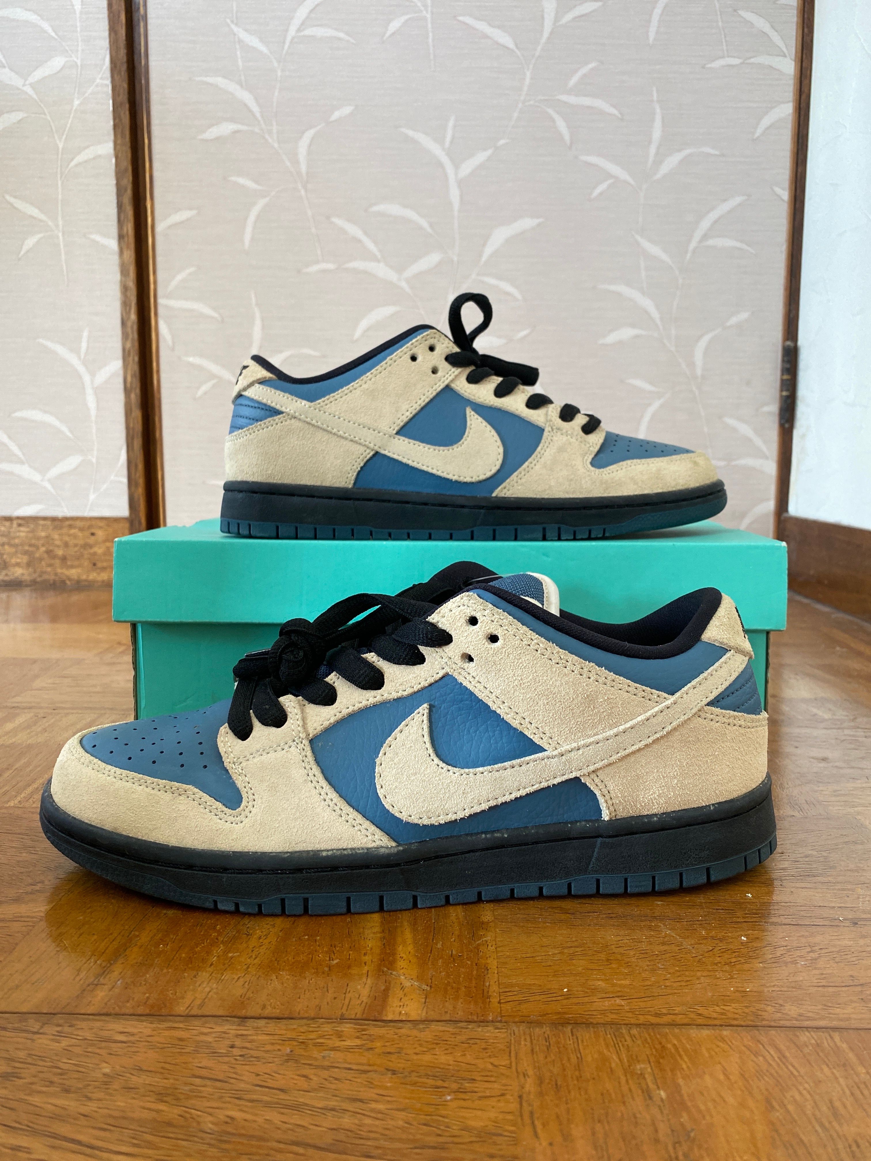 Nike SB Dunk Low Pro "Light Cream/Thunder Storm"