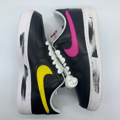PEACEMINUSONE × Nike Air Force 1 Low '07 Para-Noise 3.0 "Black and Multi-Color" / G-DRAGON