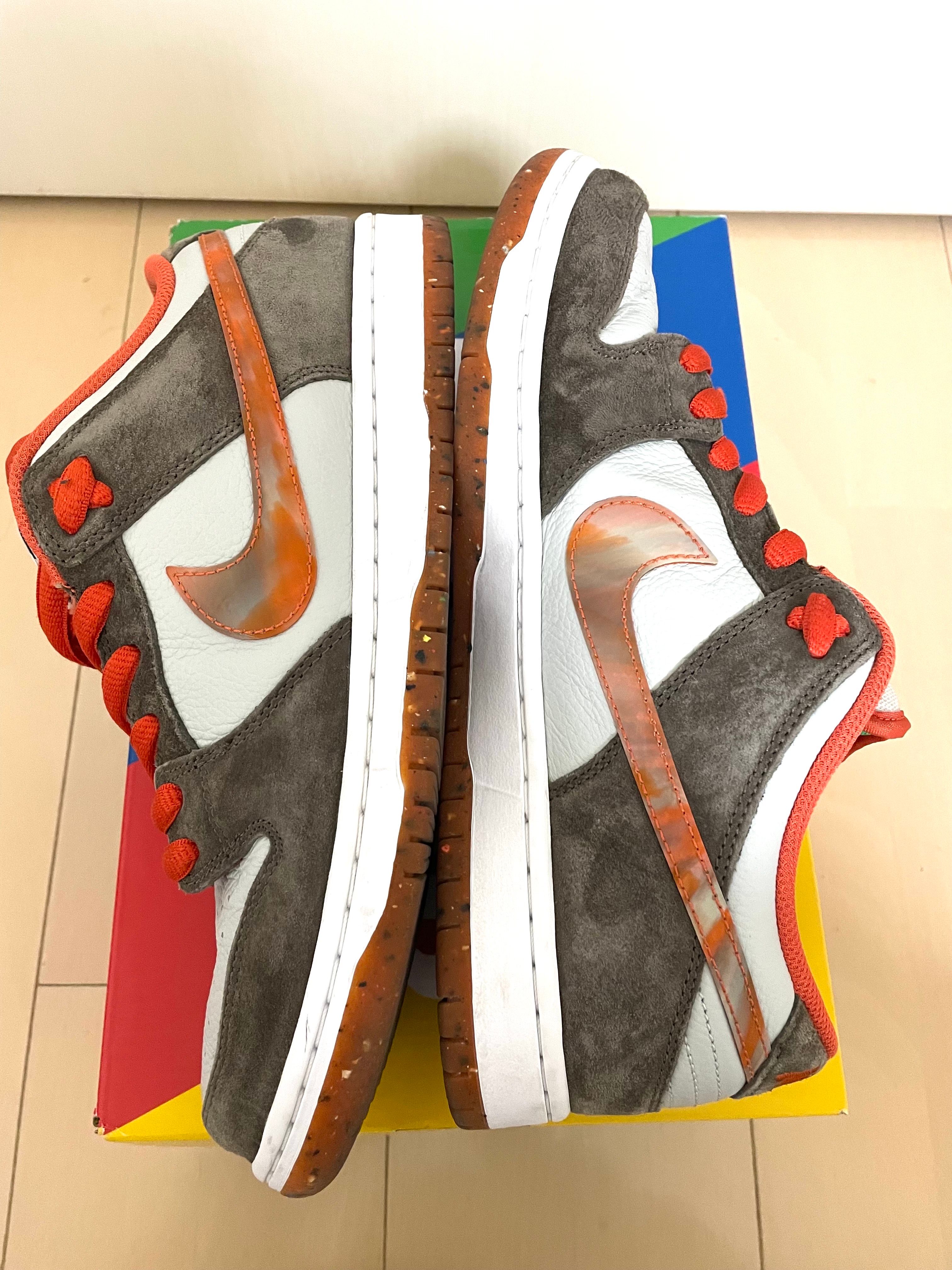 Crushed Skate Shop × Nike SB Dunk Low QS "Olive Grey/Mantra Orange"