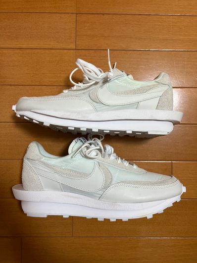 sacai × Nike LDV Waffle "Triple White"
