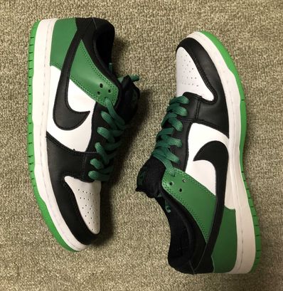 Nike SB Dunk Low Pro "Black and Classic Green"