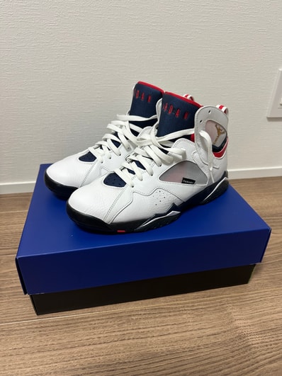 Paris Saint-Germain (PSG) × Nike Air Jordan 7 Retro "White" (2021)