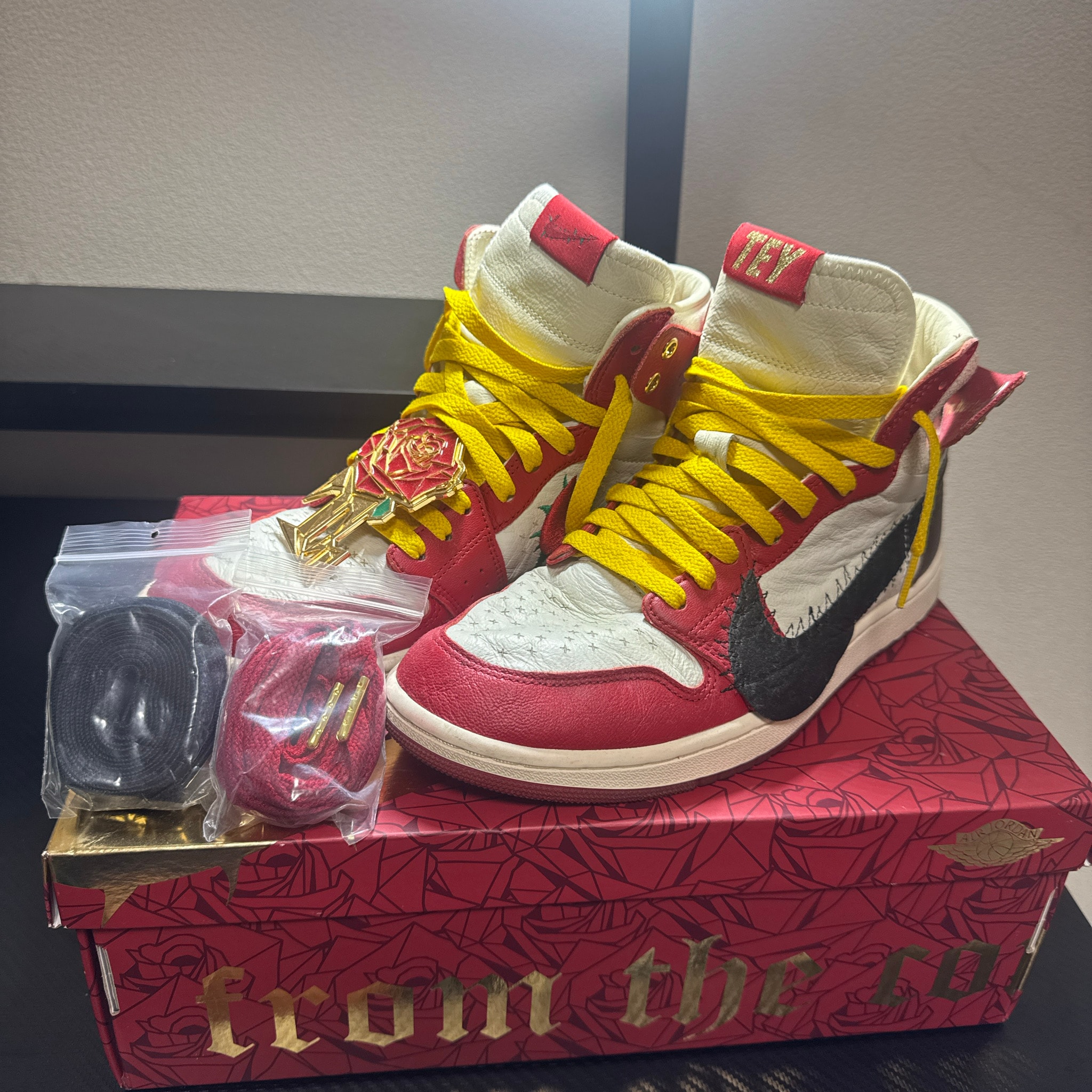 Teyana Taylor × Nike Women's Air Jordan 1 High Zoom CMFT 2 "Gym Red"