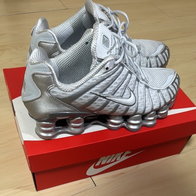 Nike Women's Shox TL "Pure Platinum and Metallic Silver"
