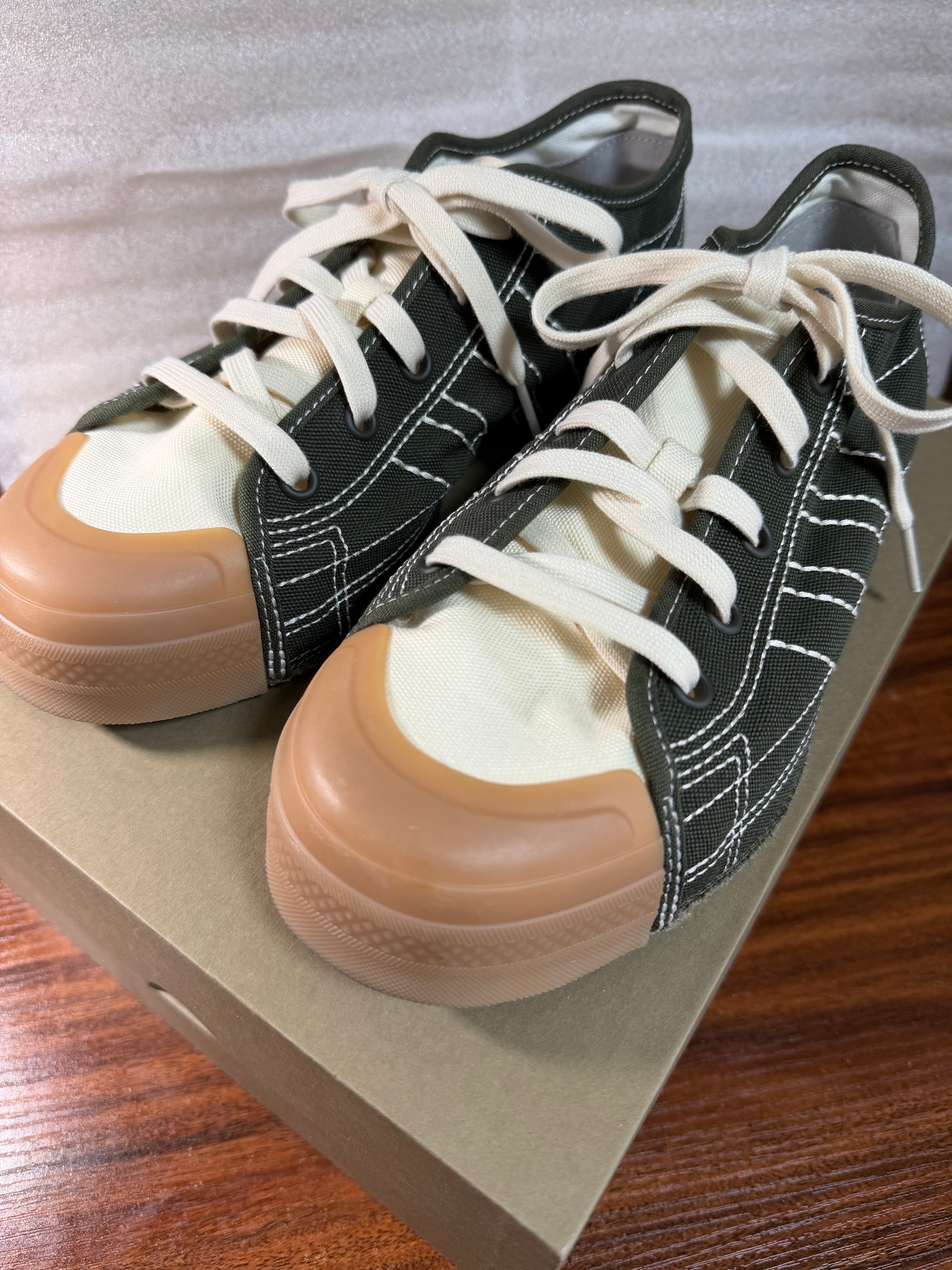 adidas Y-3 Nizza Low "Night Cargo/Cream White/Gum"