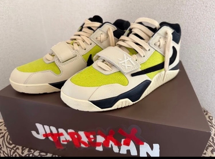 Travis Scott × Nike Jordan Jumpman Jack TR CJ1 T-Rexx "Bright Cactus"
