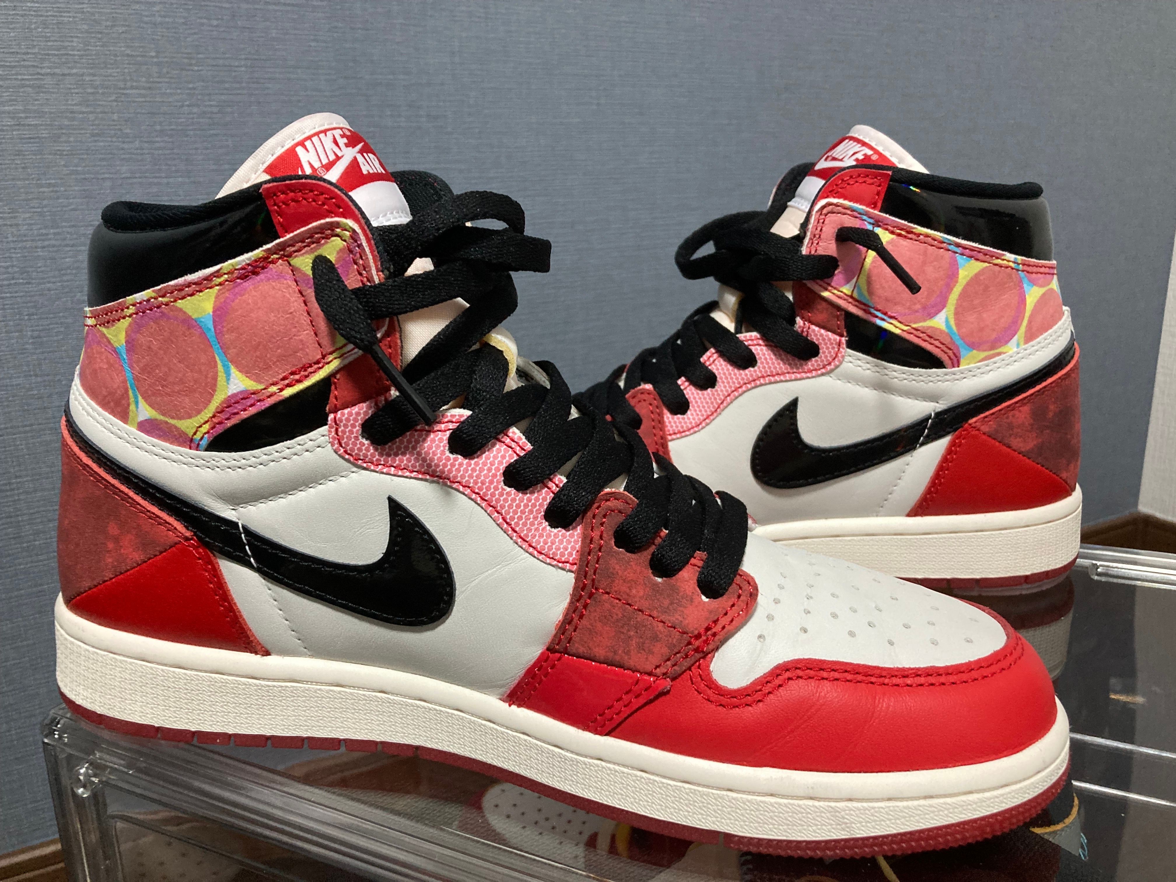 Spider-Man × Nike Air Jordan 1 Retro High OG SP "Spider-Man: Across the Spider-Verse/University Red"