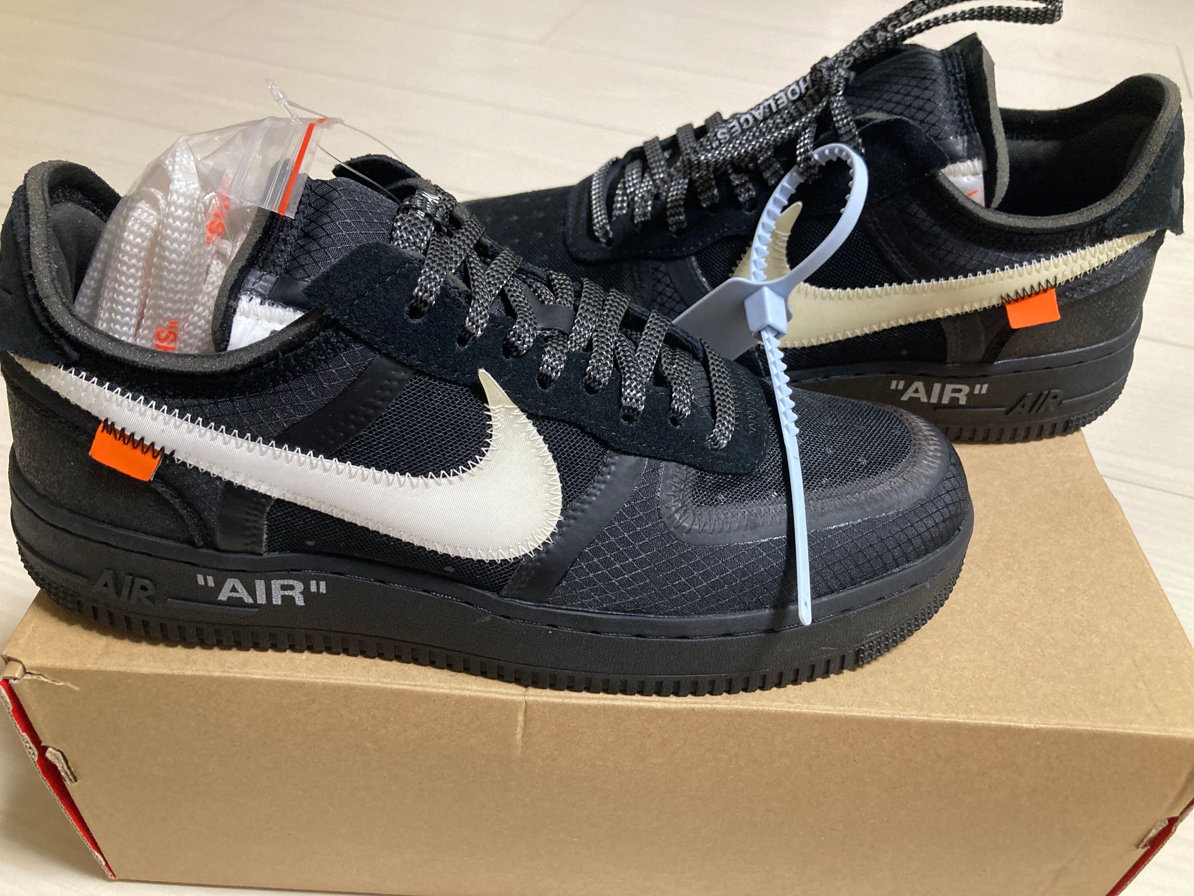 Off-White × Nike Air Force 1 Low "Black"