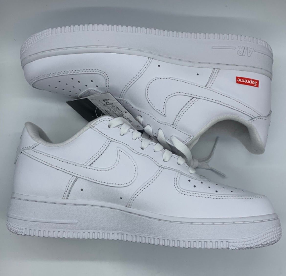 Supreme × Nike Air Force 1 Low "White"