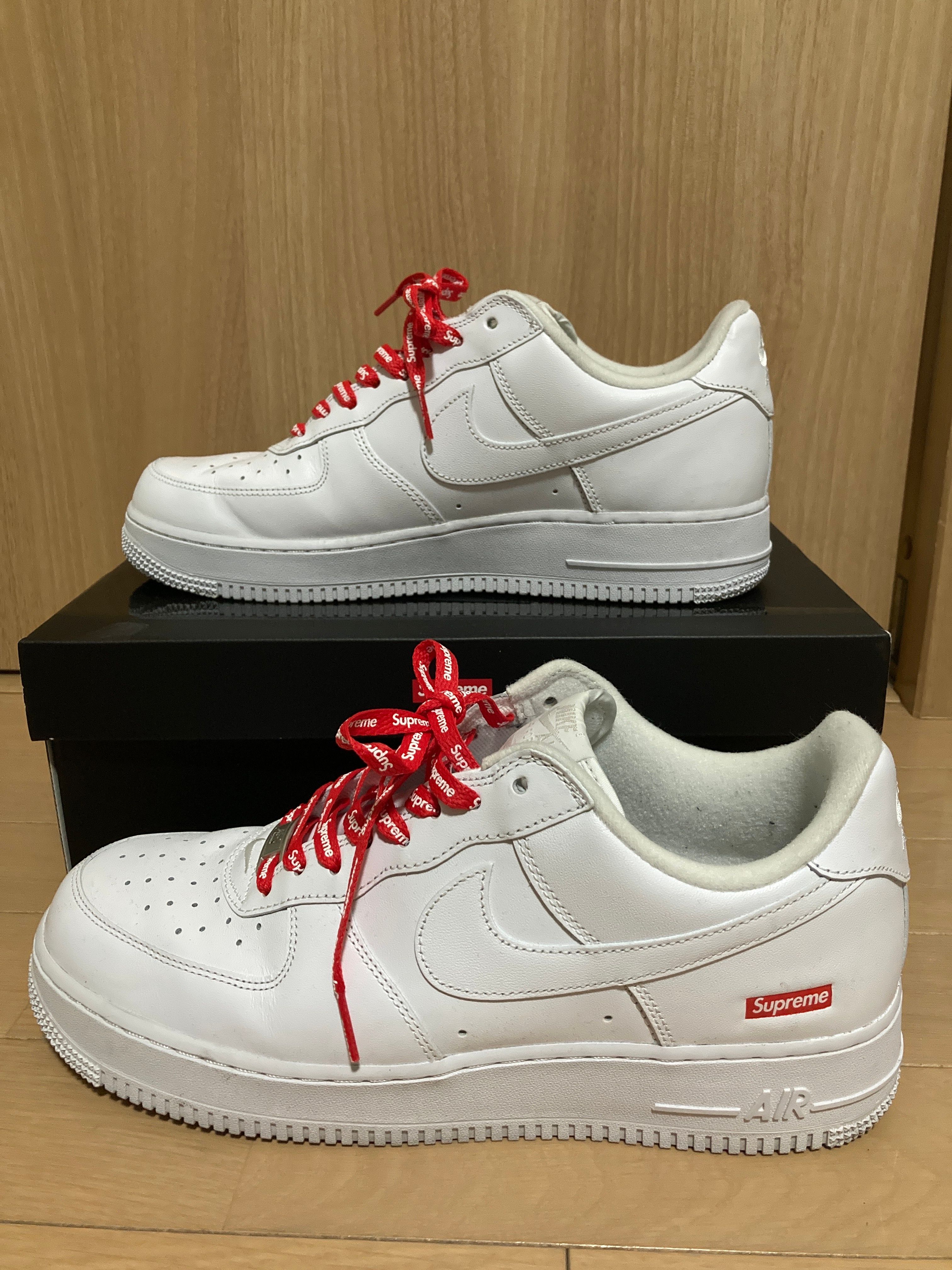 Supreme × Nike Air Force 1 Low "White"