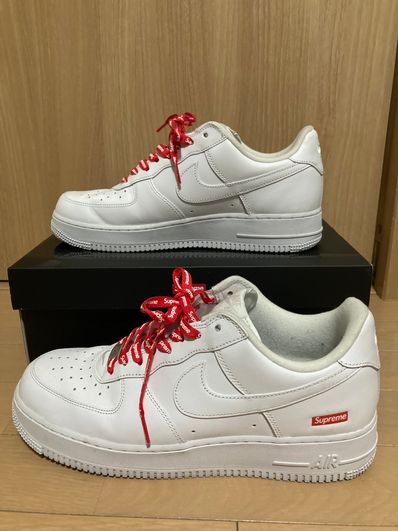 Supreme × Nike Air Force 1 Low "White"