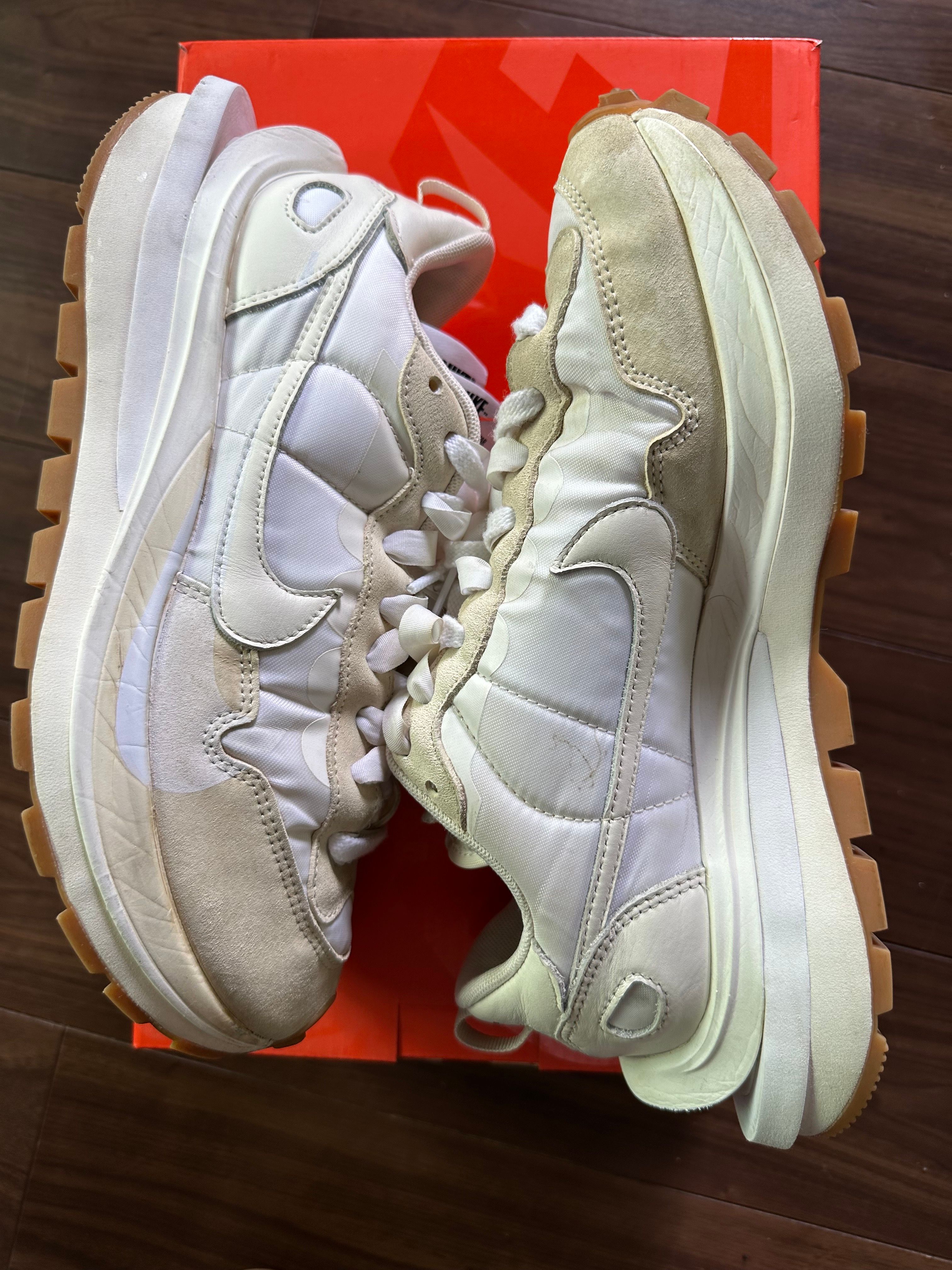 sacai × Nike Vapor Waffle "White Gum"