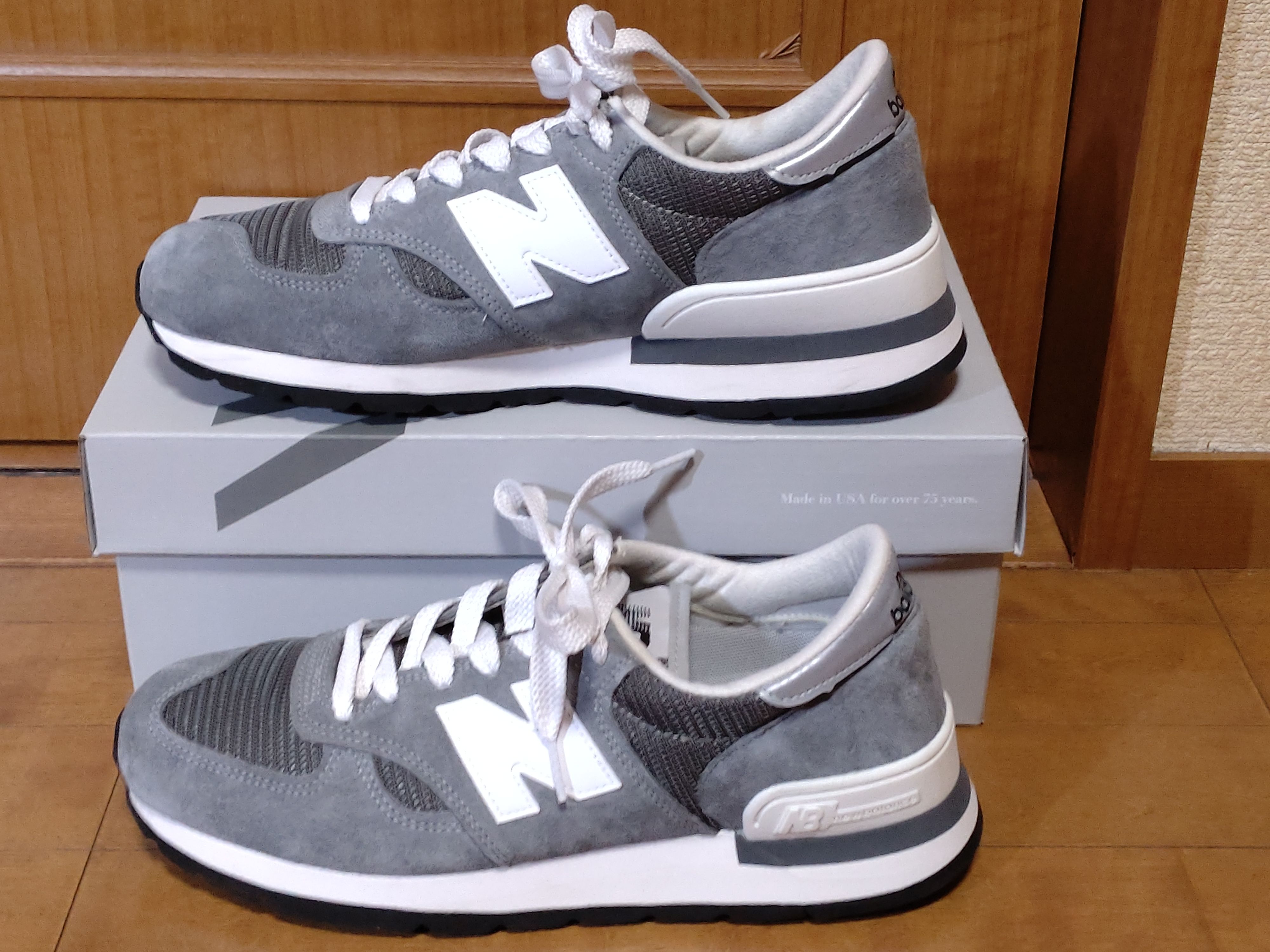 New Balance 990V1 Made in U.S.A "Gray"