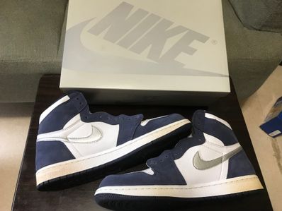 Nike Air Jordan 1 High OG CO.JP "White/Midnight Navy" (2020)(ブリーフケースなし)