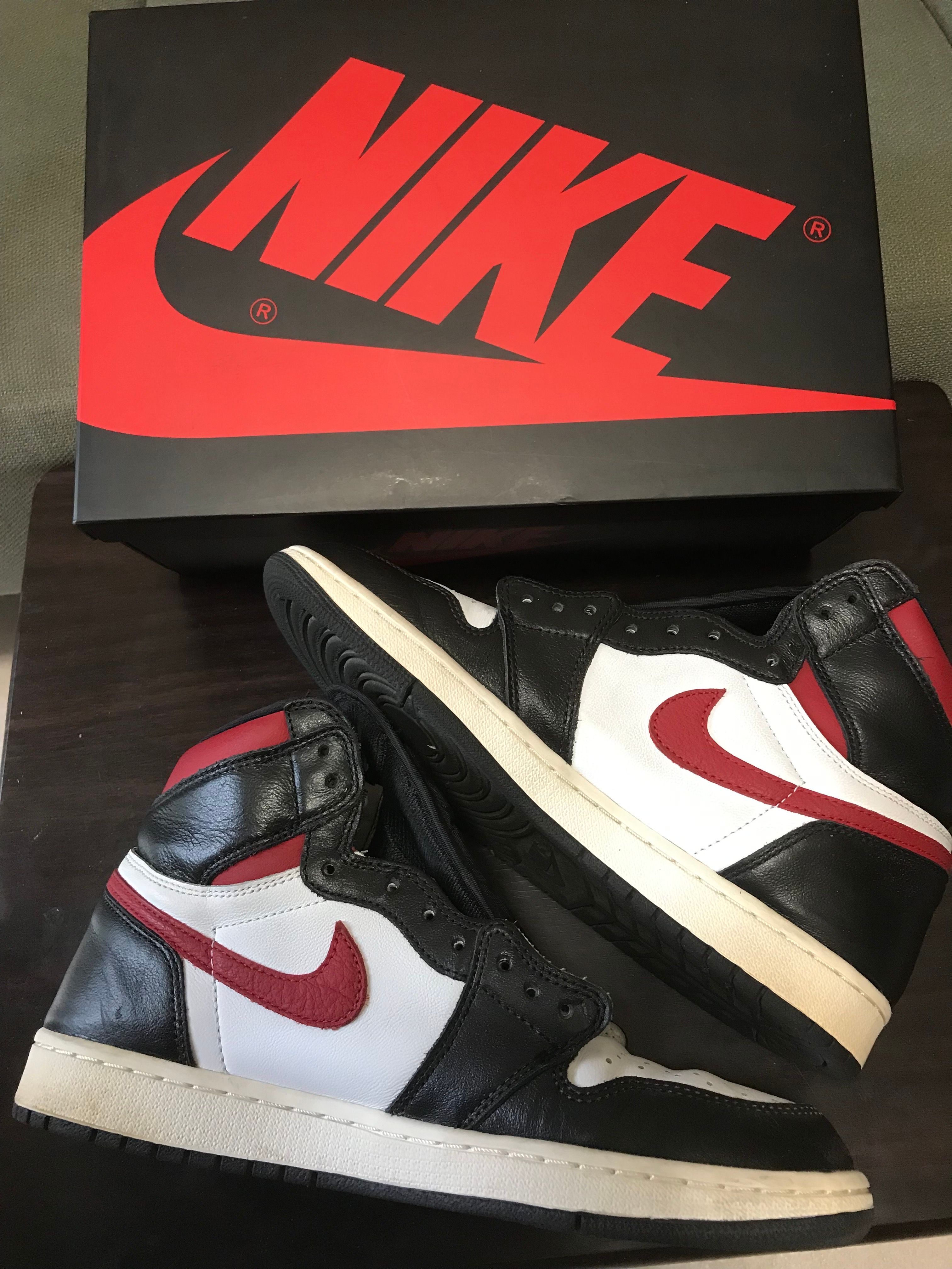 Nike Air Jordan 1 Retro High "Black/White/Sail/Gym Red"    