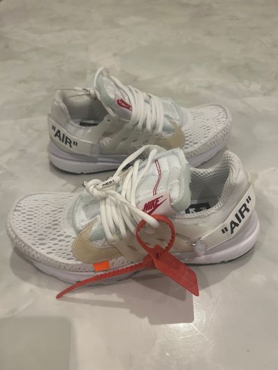 Off-White × Nike Air Presto "White/Black/Cone"