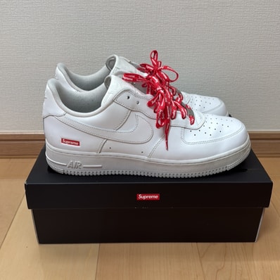 Supreme × Nike Air Force 1 Low "White"