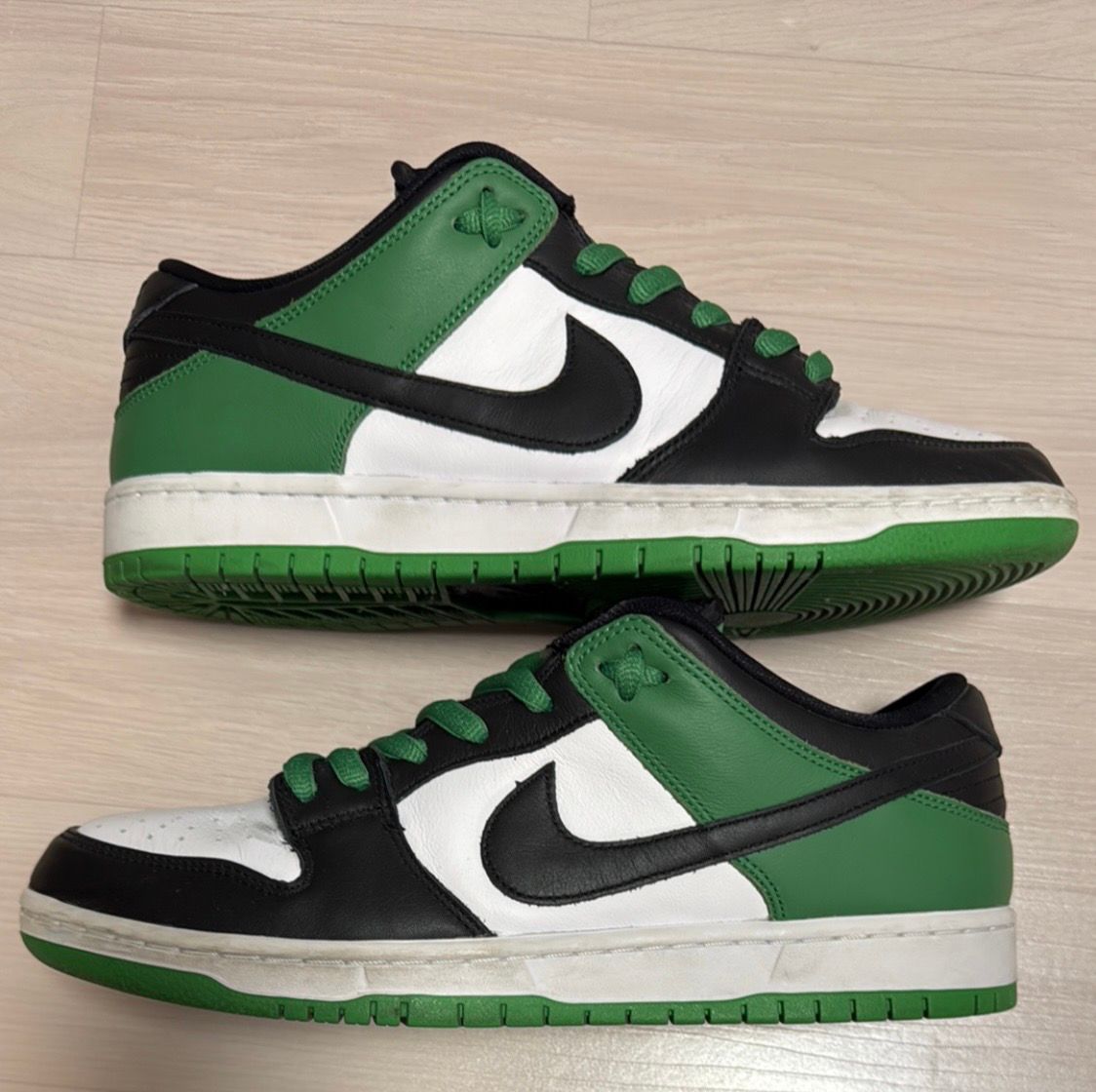 Nike SB Dunk Low Pro "Black and Classic Green"