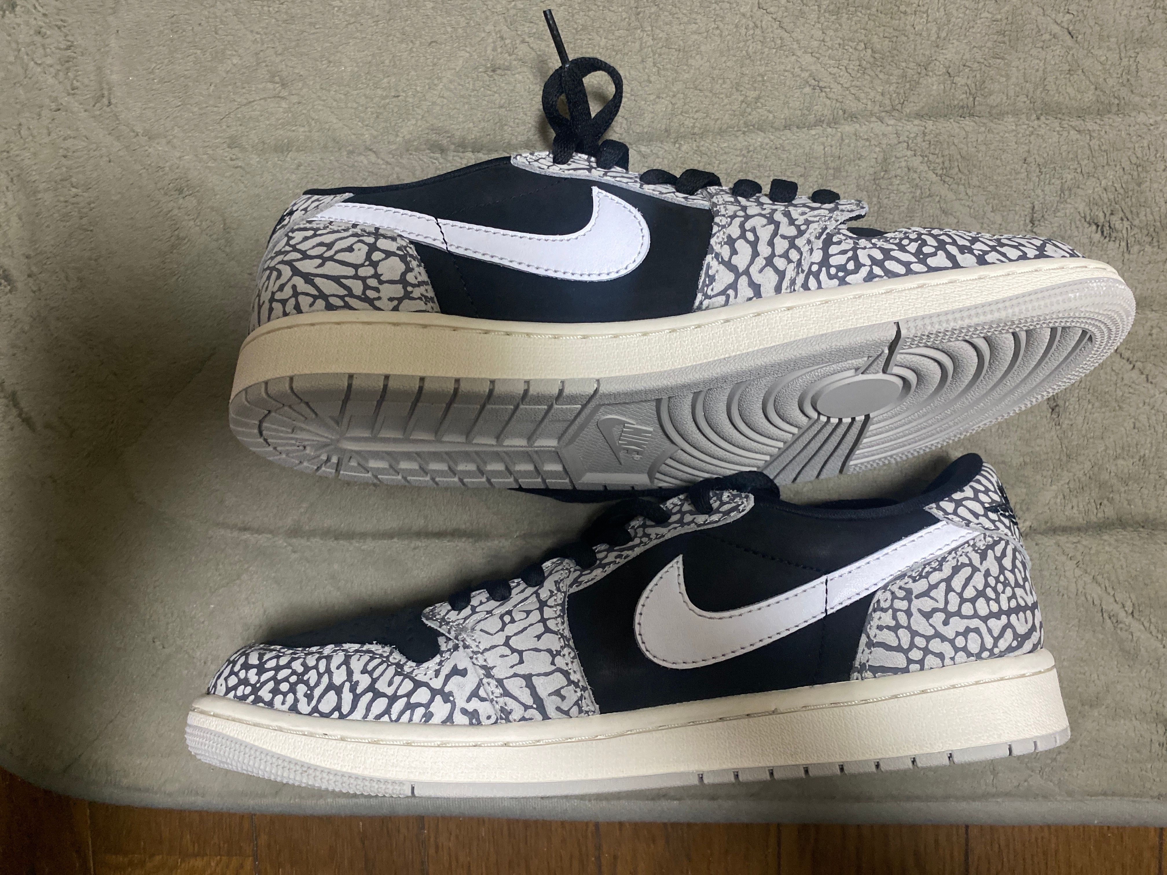 Nike Air Jordan 1 Retro Low OG "Black Cement"