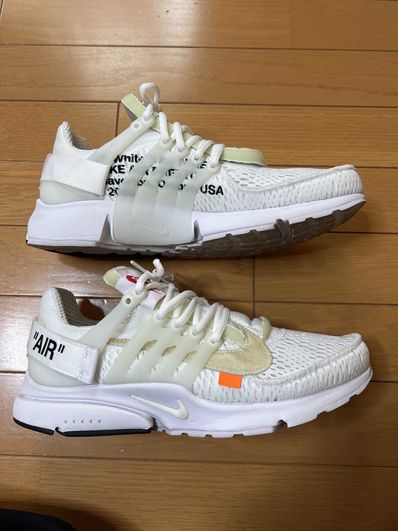 Off-White × Nike Air Presto "White/Black/Cone"