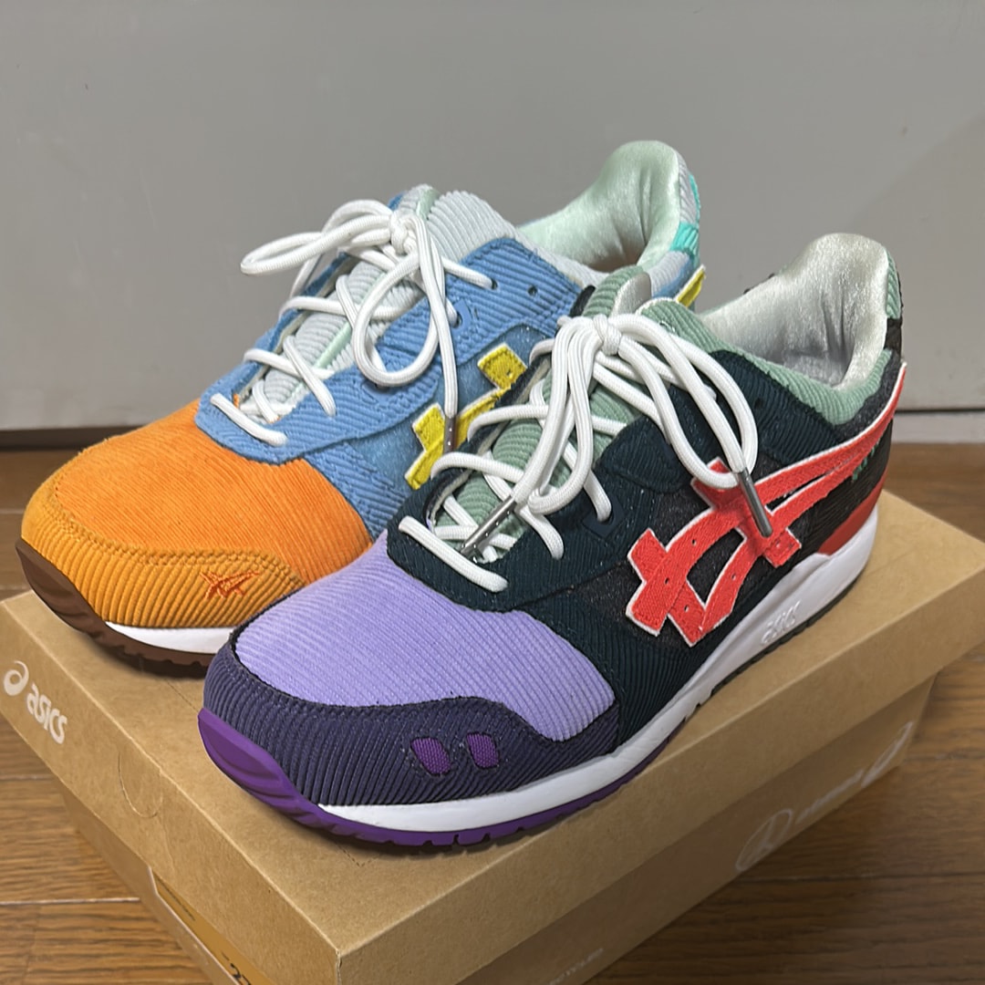 ショーン・ウェザースプーン × アトモス × アシックス ゲルライト3 OG "マルチ"