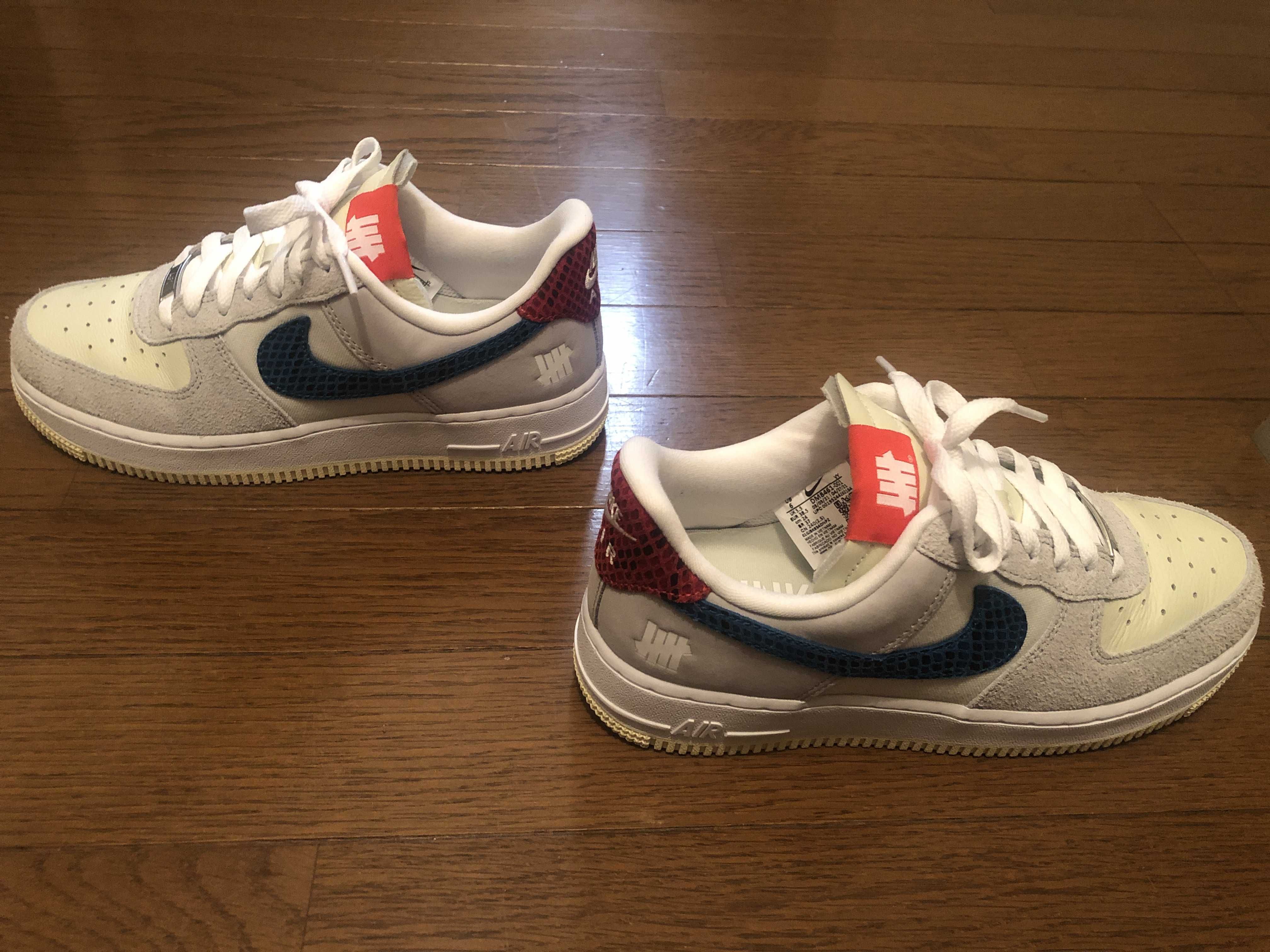UNDEFEATED × Nike Air Force 1 Low "White"