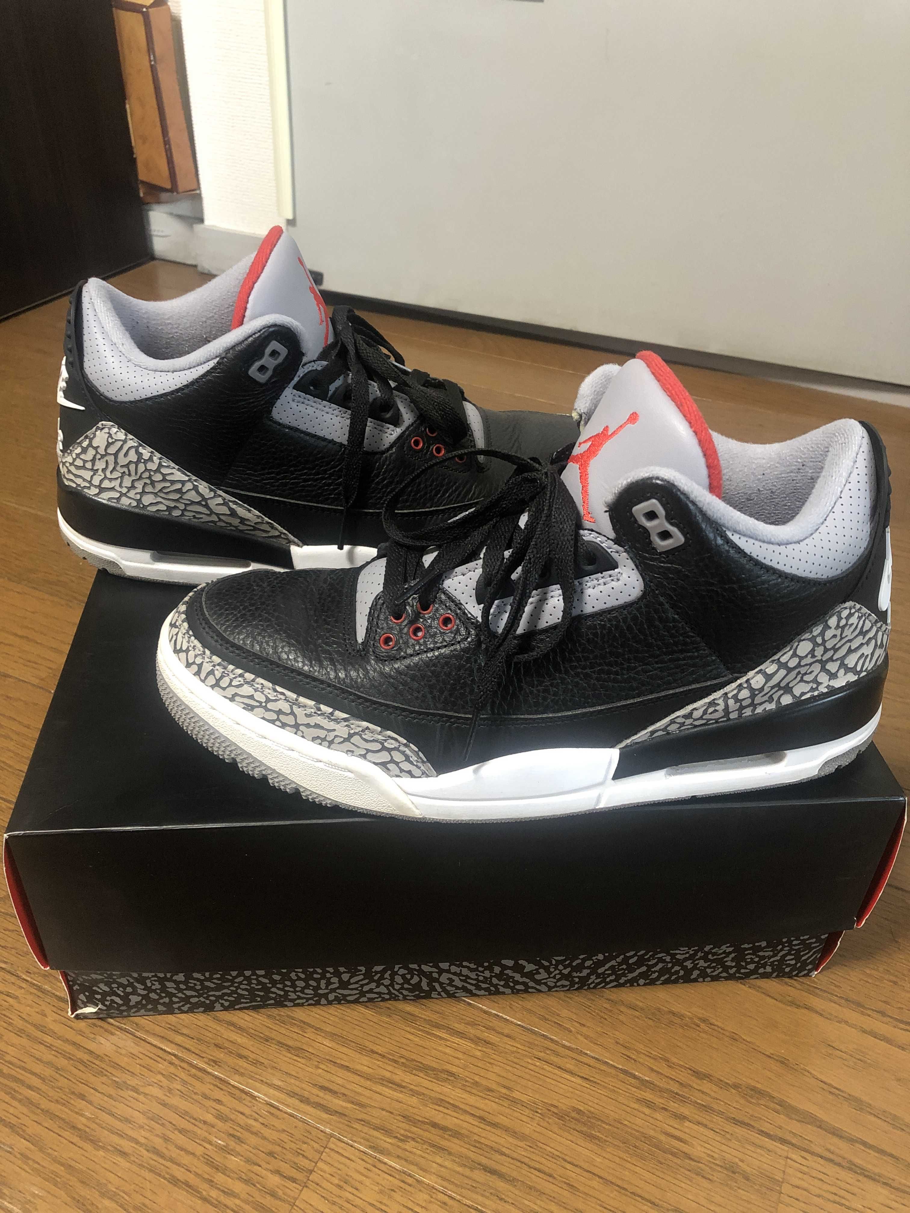 Nike Air Jordan 3 Retro OG "Black Cement" (2018)
