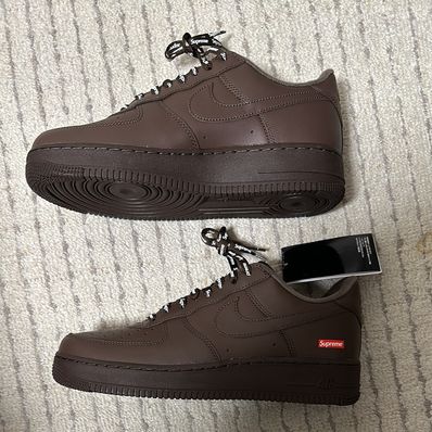 Supreme × Nike Air Force 1 Low "Baroque Brown"