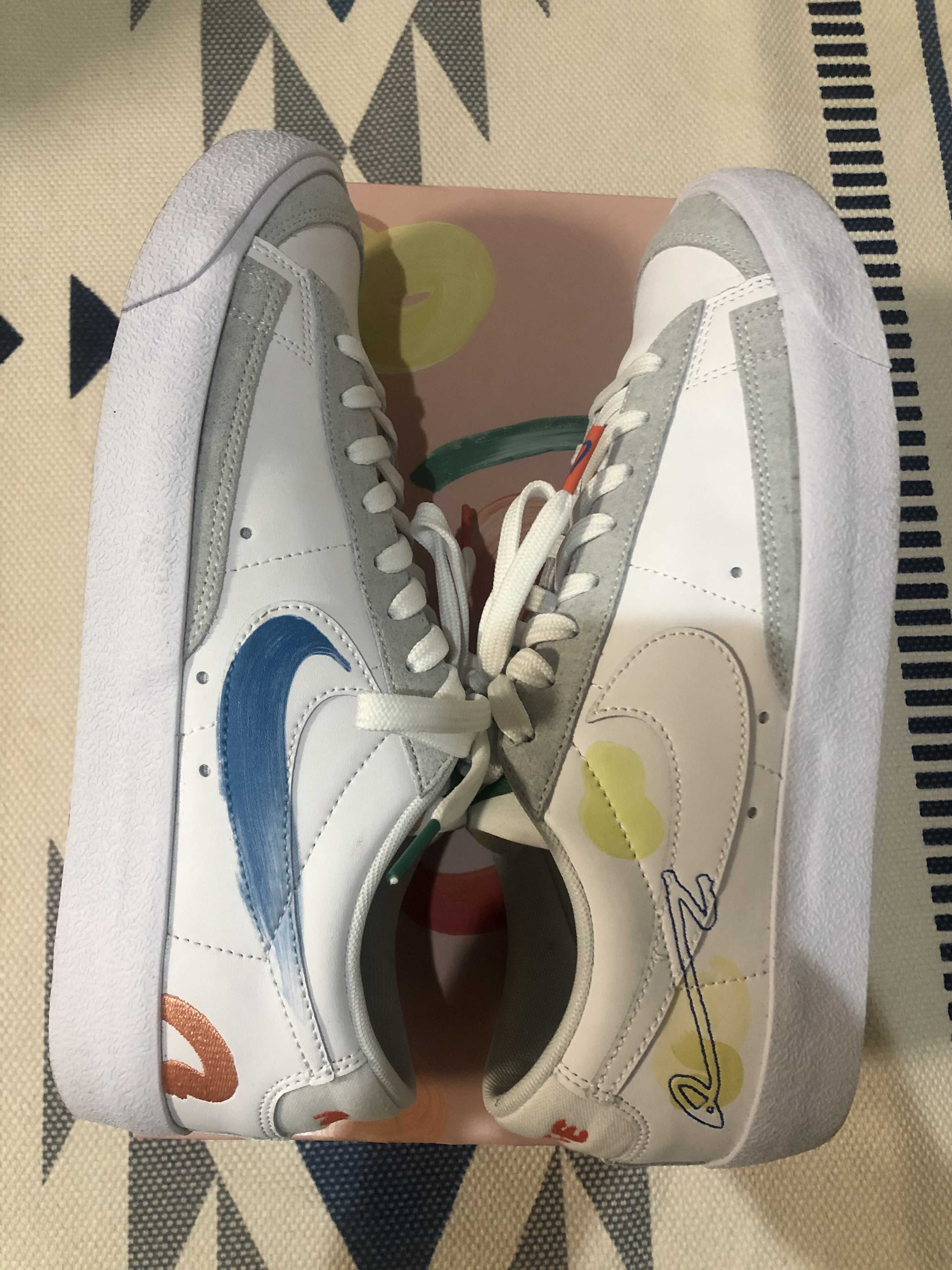 Mayumi Yamase × Nike Blazer Low ’77 Flyleather "White"