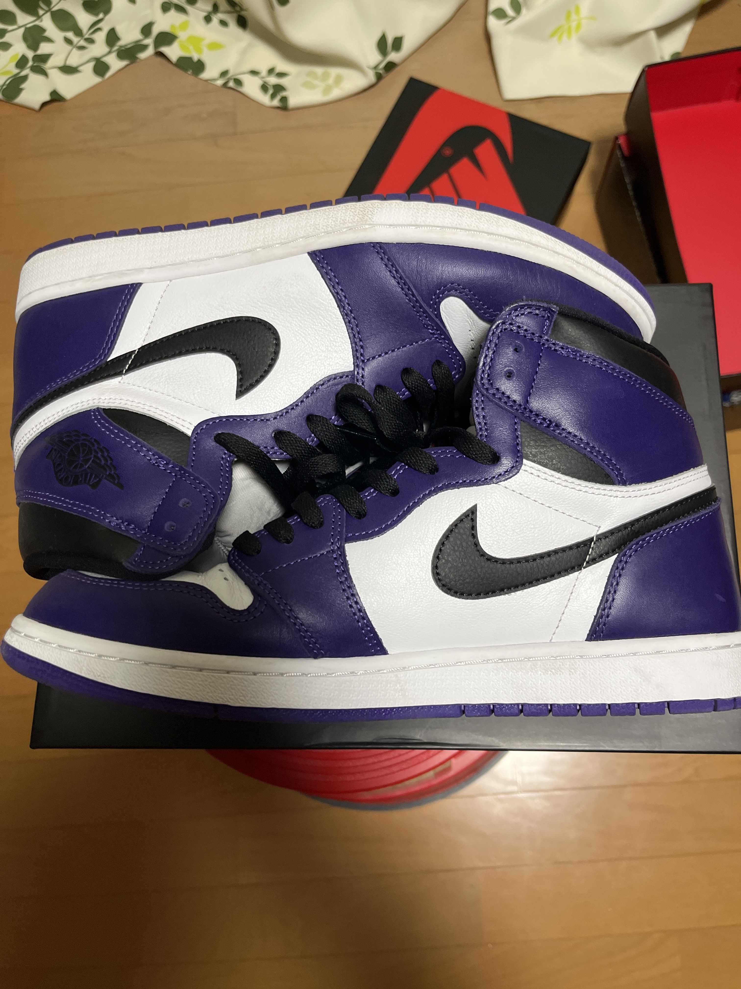 Nike Air Jordan 1 Retro High OG "Court Purple White/Black" (2020)   
