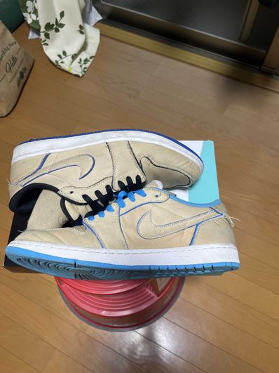 Nike SB Air Jordan 1 Low "Desert Ore/Royal Blue"