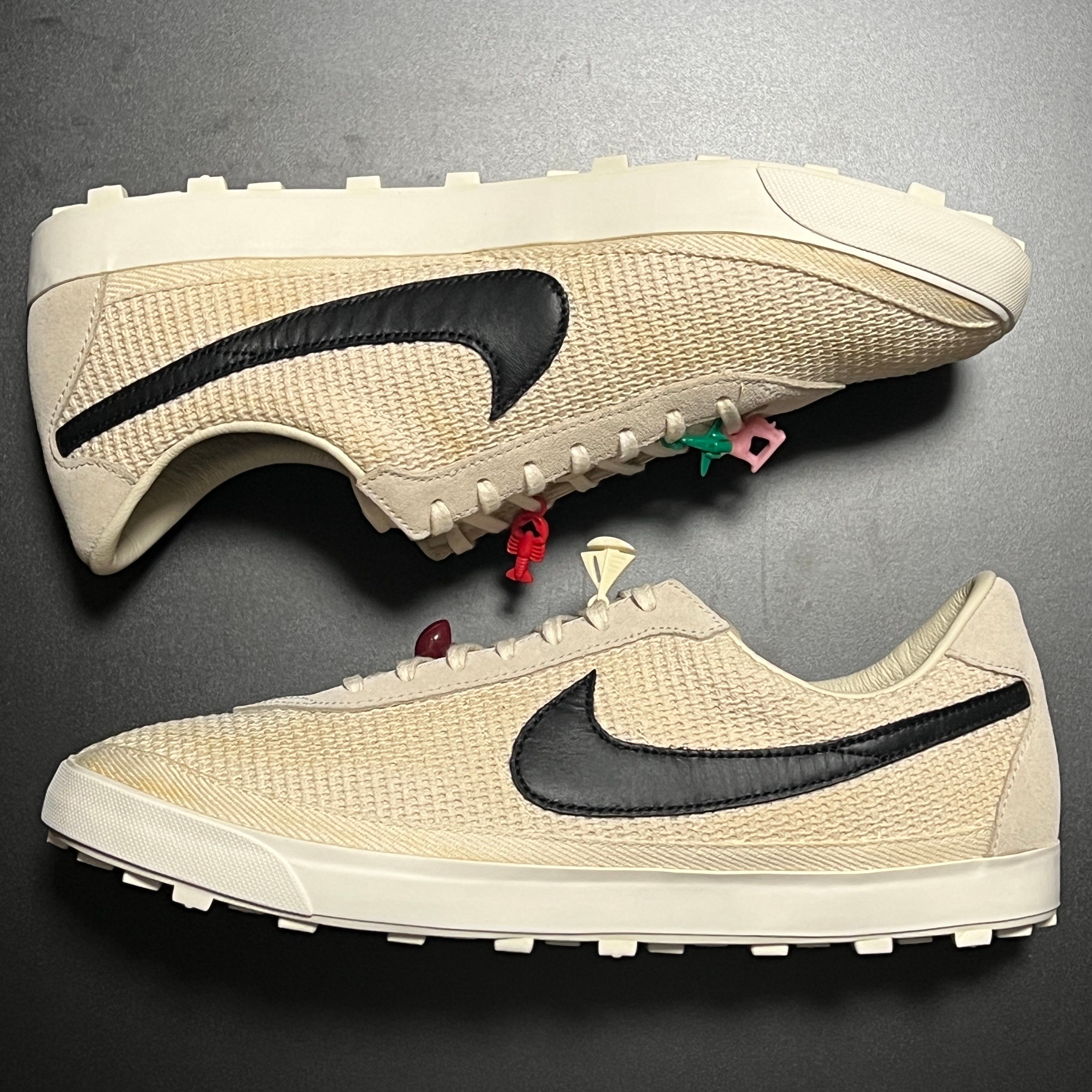 Bode × Nike Astro Grabber "Light Cream and Black"